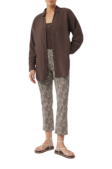 COMMA BLOUSES BROWN 2