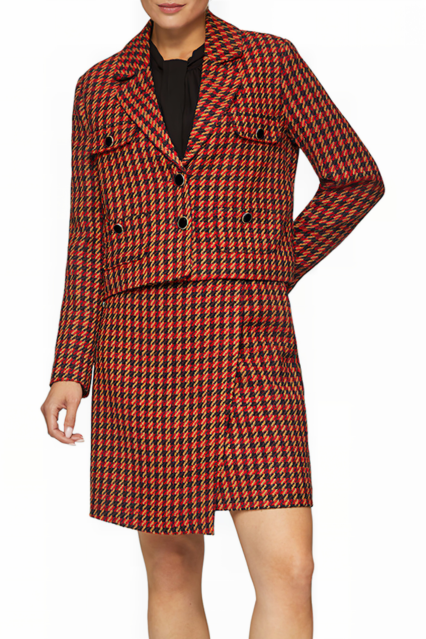 S.OLIVER JACKET INDOOR BROWN BEIGE by s.Oliver