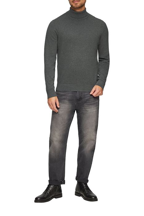 S.OLIVER PULLOVER GREY/BLACK 2