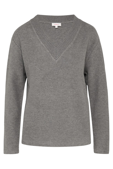 S.OLIVER SWEATSHIRTS GREY/BLACK 4