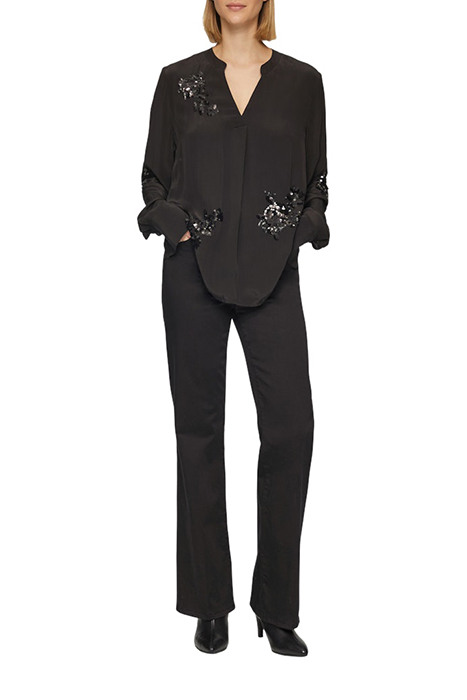 S.OLIVER BLOUSE BLACK 2