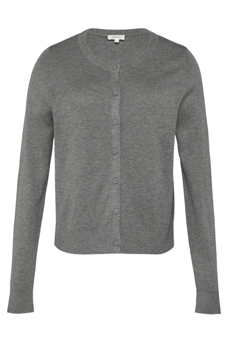 S.OLIVER CARDIGAN GREY/BLACK 3