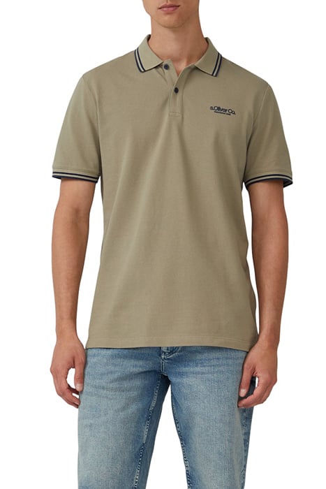 S.OLIVER POLOSHIRTS GREEN OLIVE 1