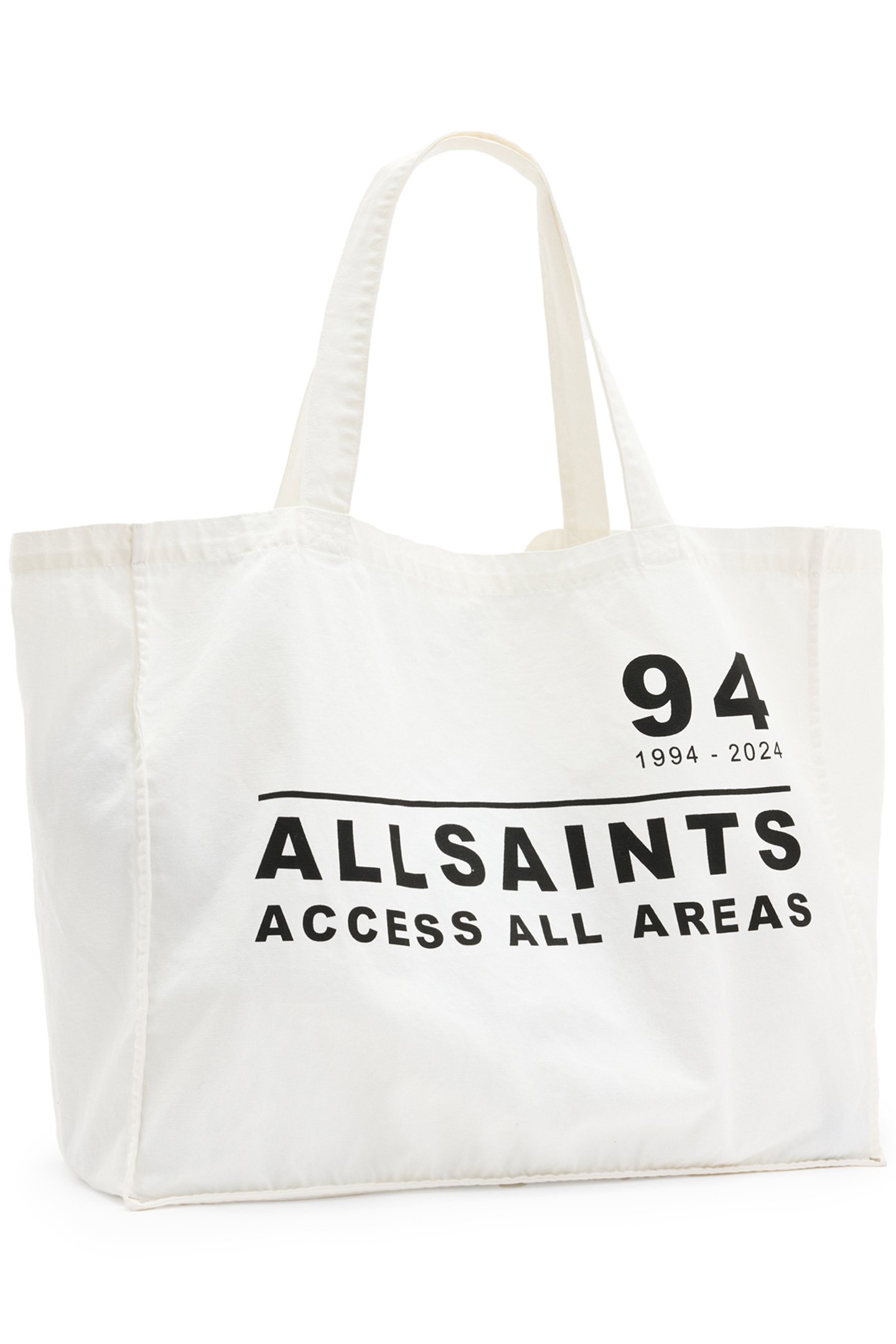 ACCESSALLAREAS TOTE WHITE/BLACK 3