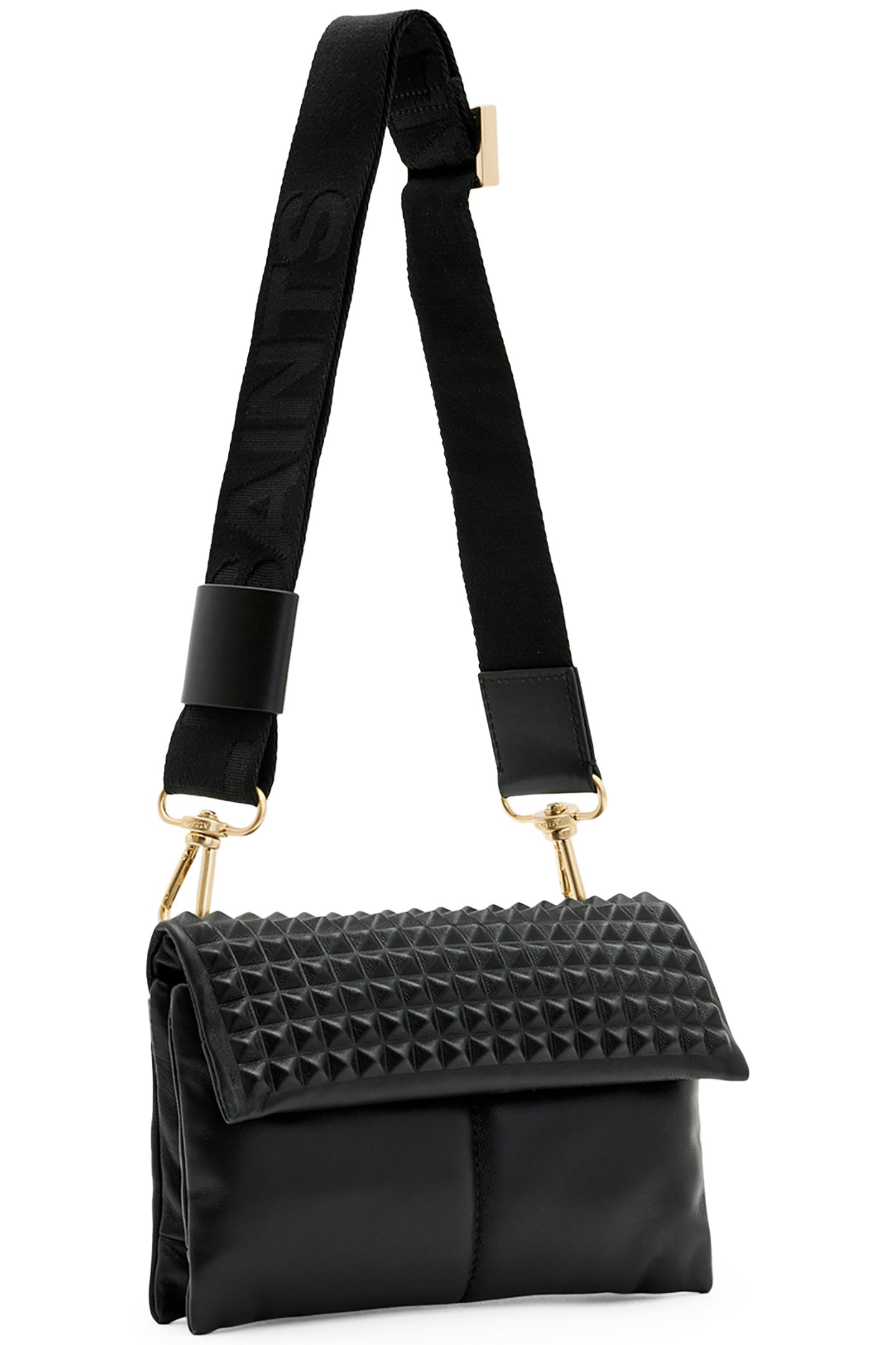 EZRA STUD CROSSBODY BLACK 3