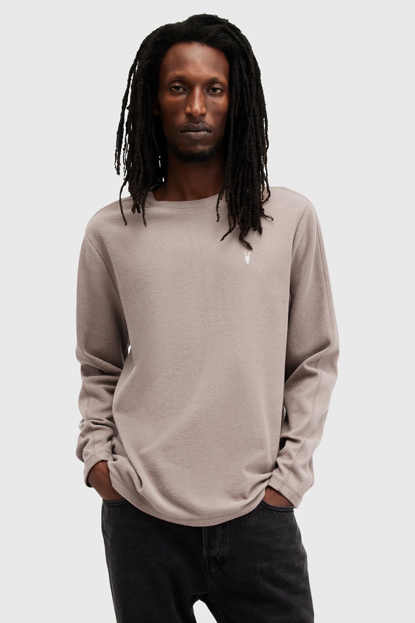 ROWE LS CONTRAST CRE TUSCAN BROWN 1