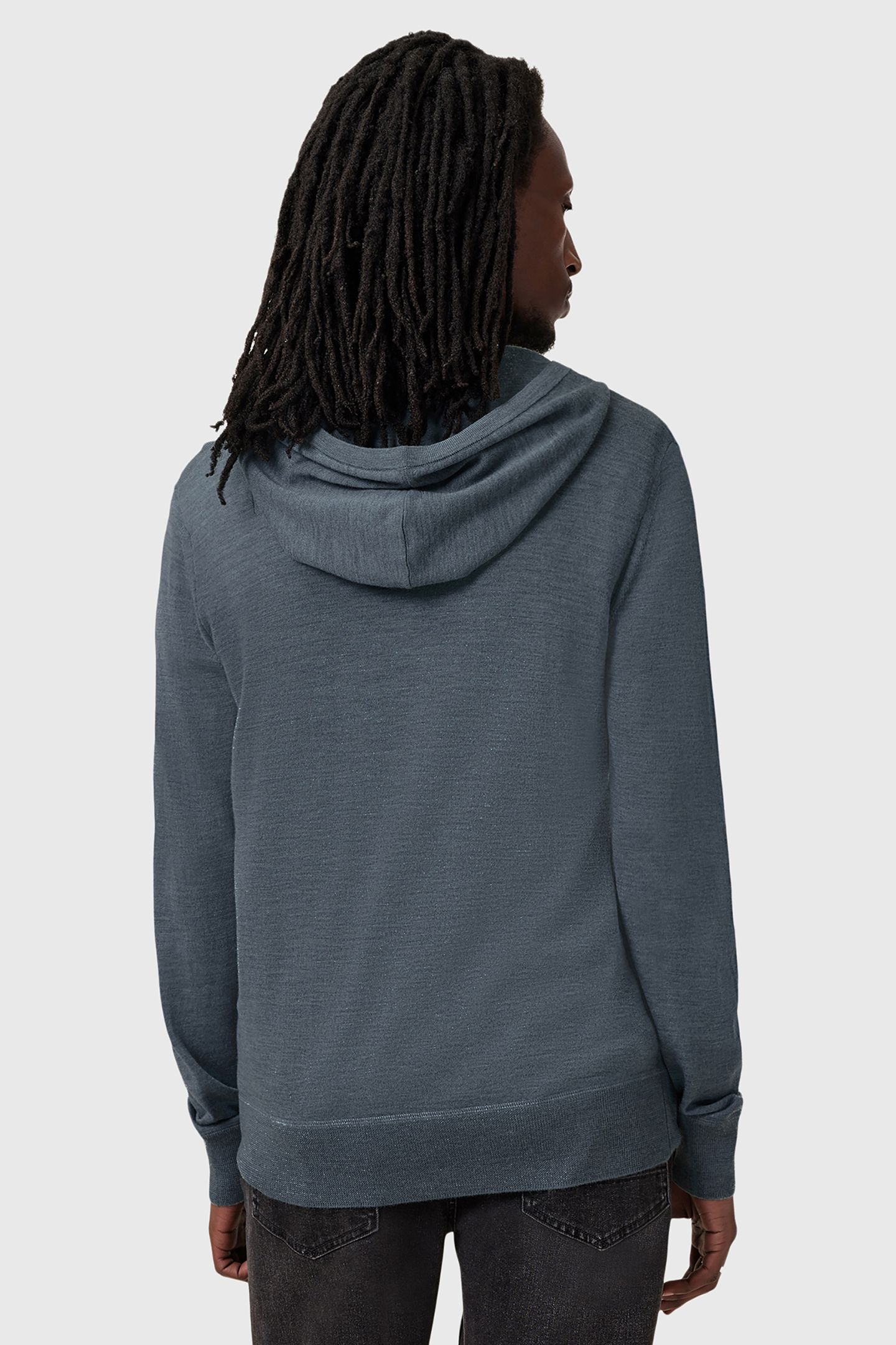 MODE MERINO ZIP HOOD PITCHED BLUE 4