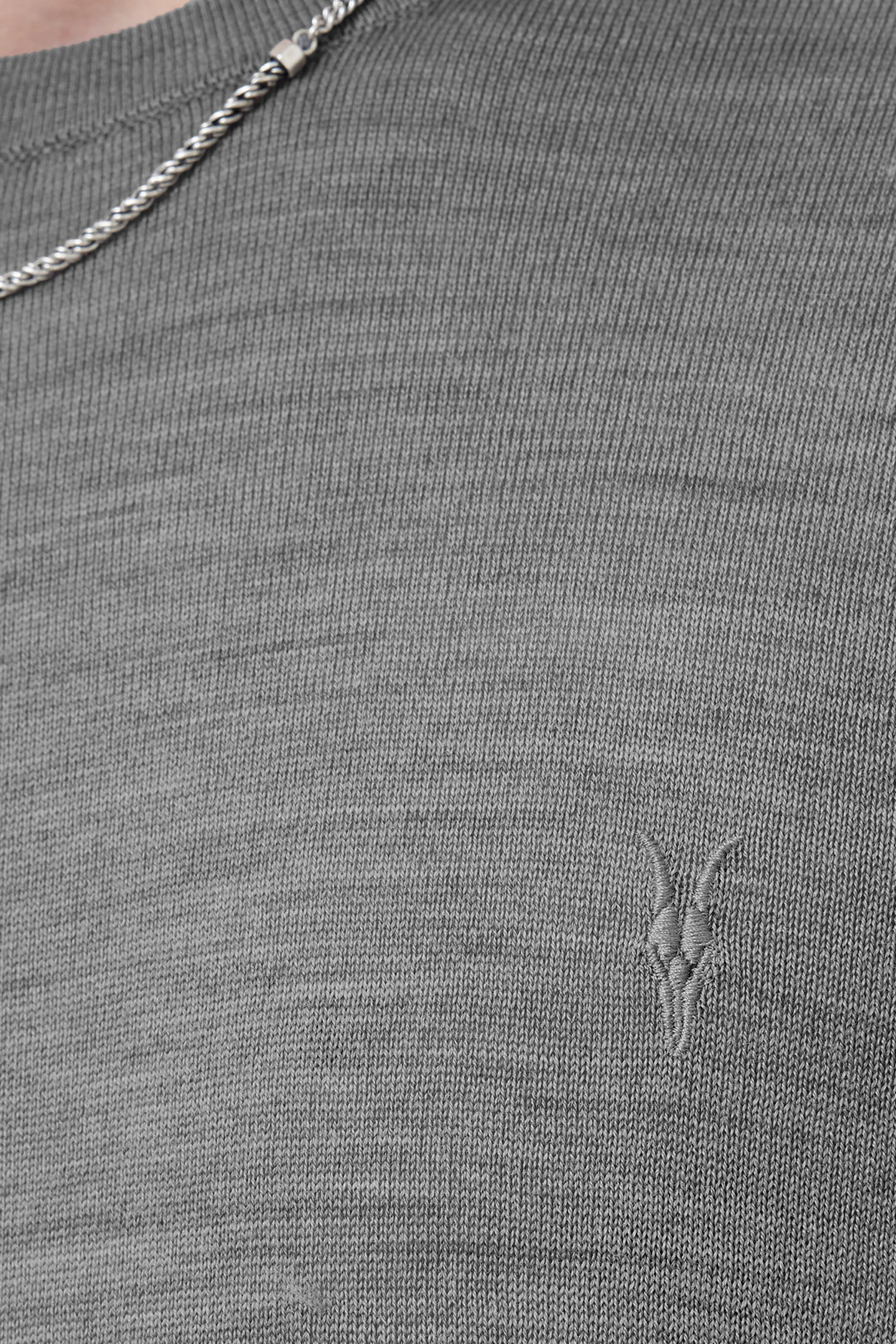 MODE MERINO CREW FOSSIL GREY 6