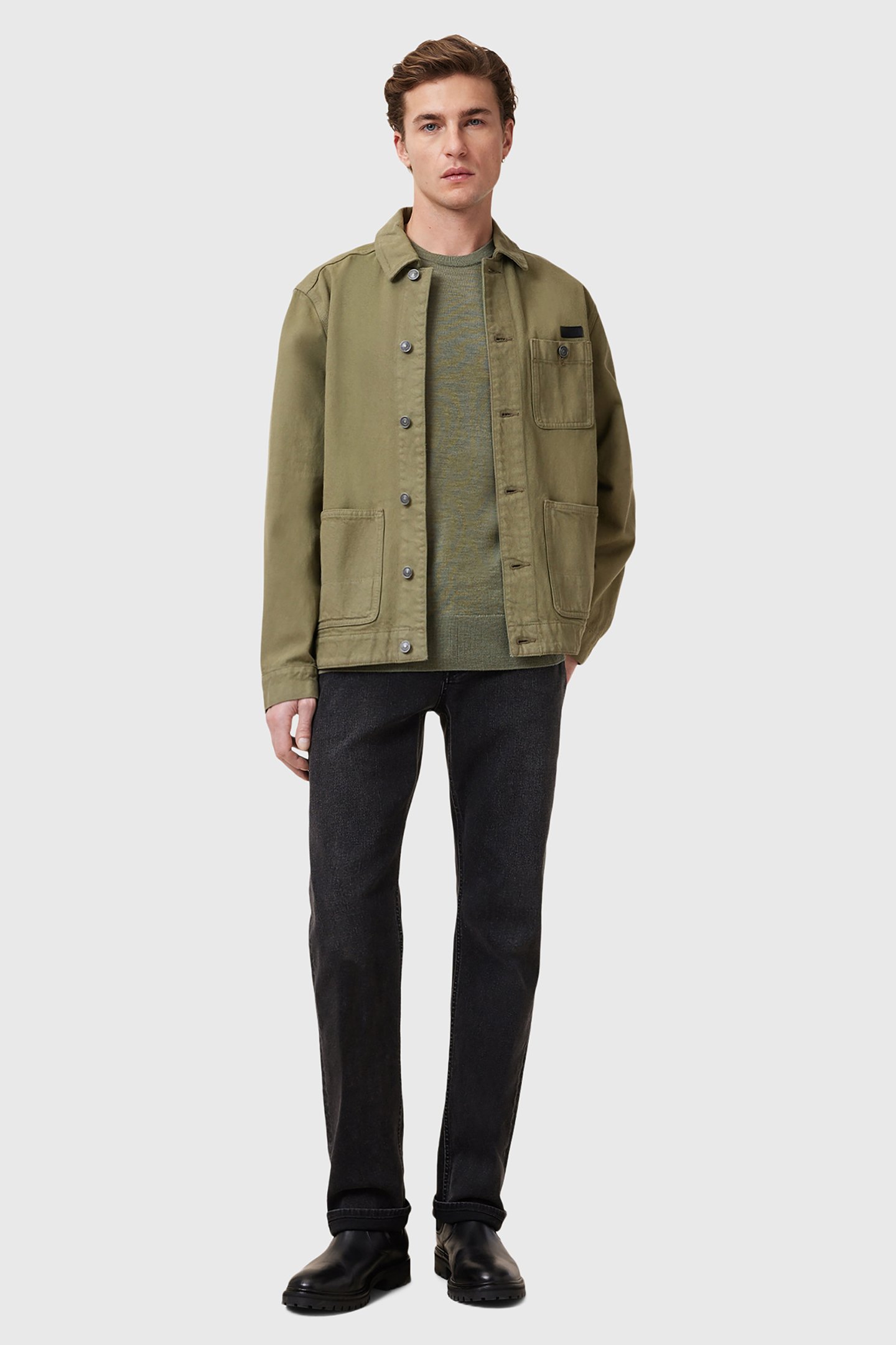 MODE MERINO CREW LIGHT ASH GREEN 7