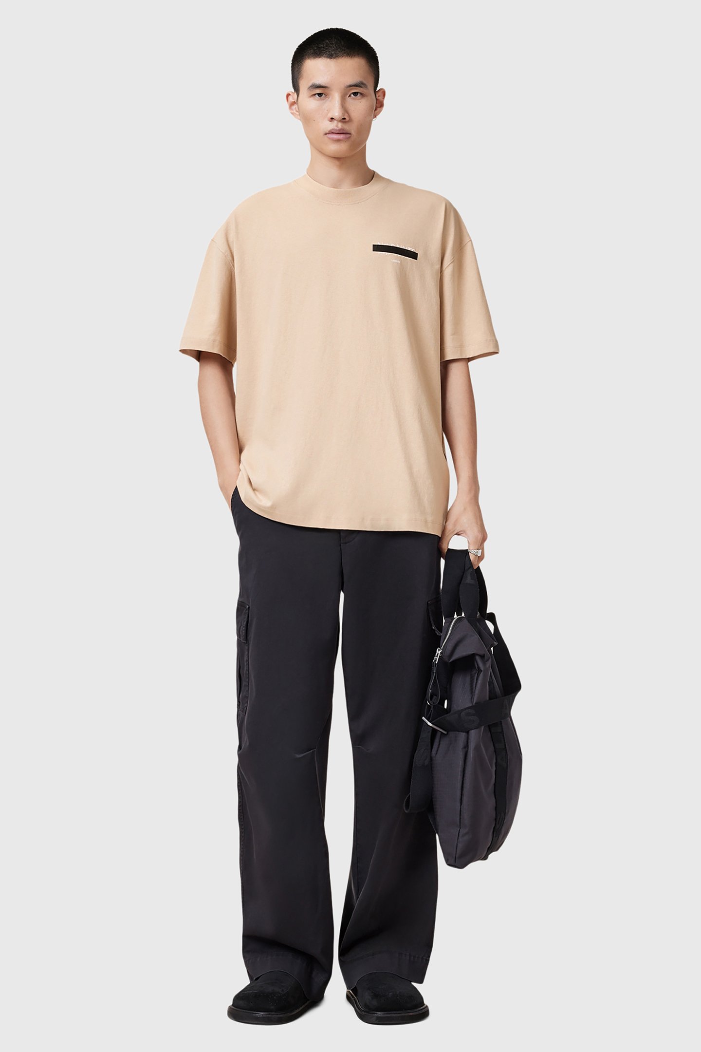 REDACT SS CREW DUSTY LIGHT BROWN 5