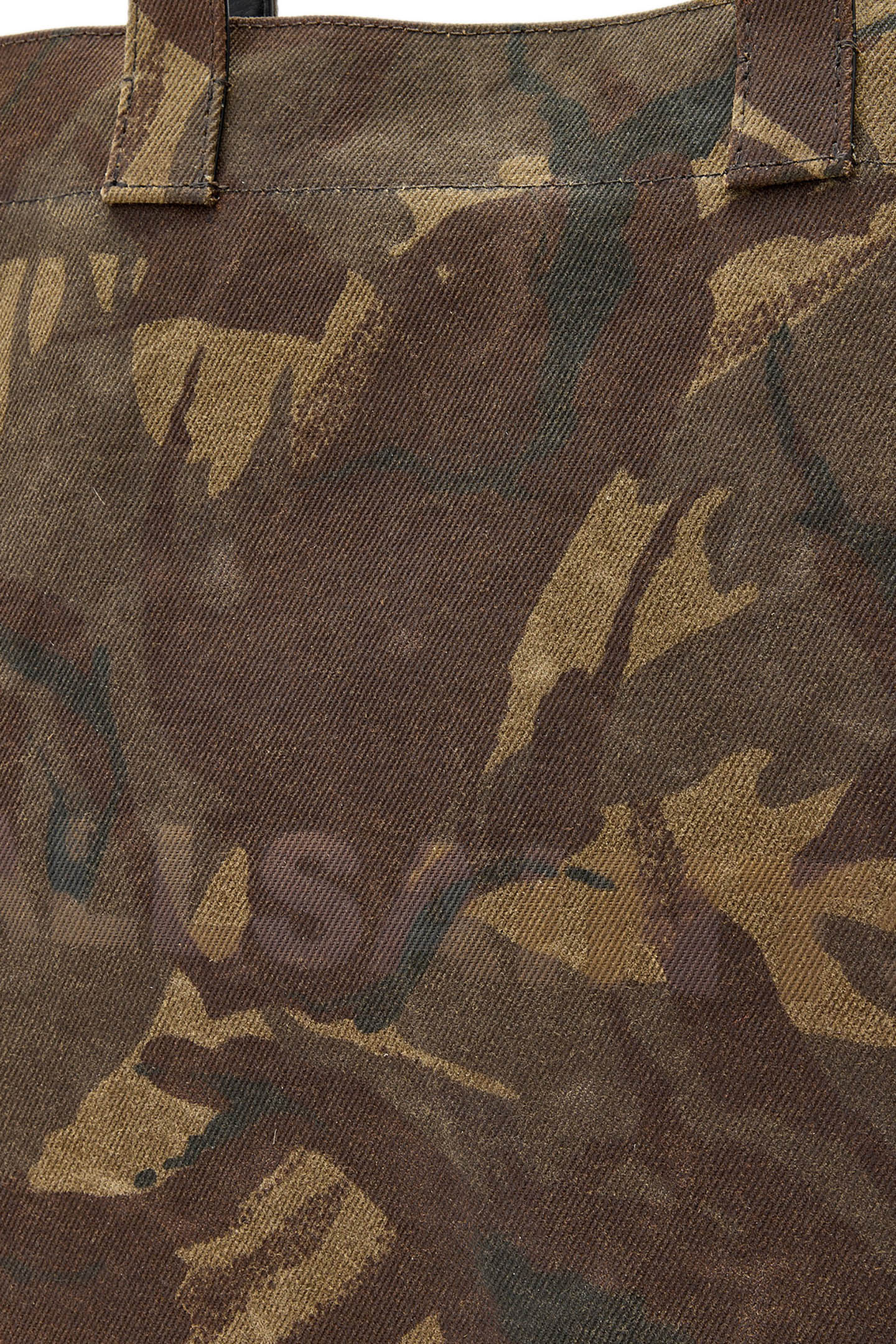 YUTO CANVAS TOTE CAMO GREEN 5