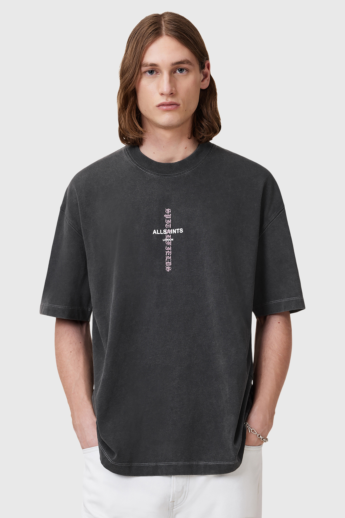 KNOX SS CREW WASHED BLACK 1