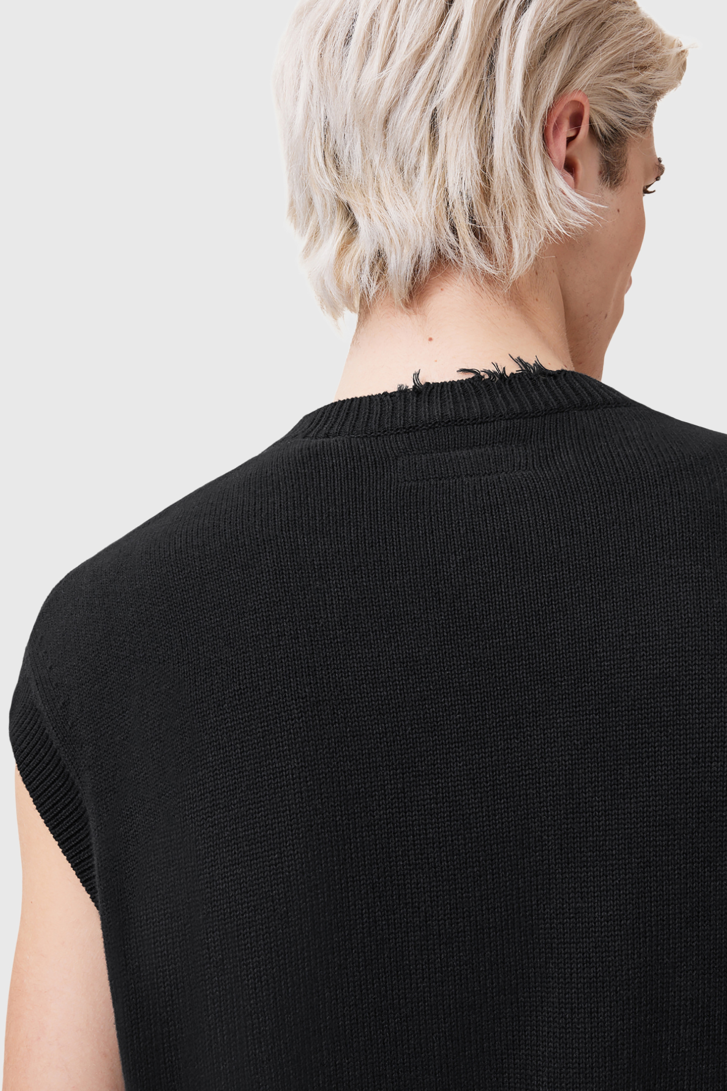 SCRIPTURE TANK BLACK/ECRU WHITE 5