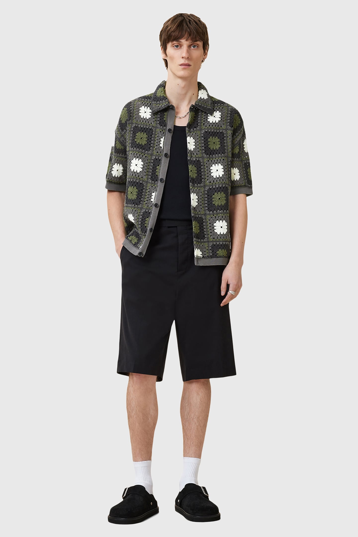 MANDON CARDIGAN GREEN MULTI 3