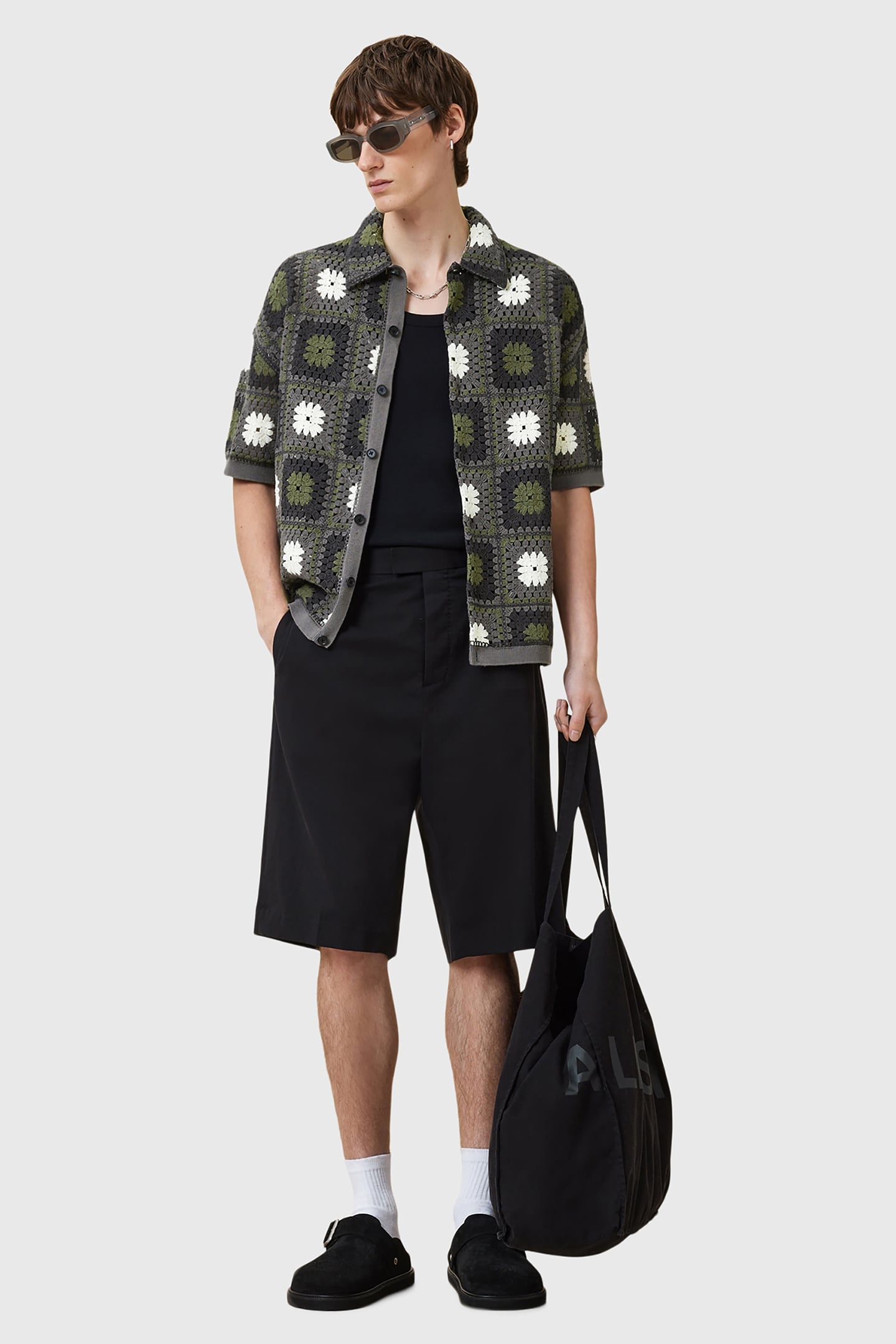 MANDON CARDIGAN GREEN MULTI 5