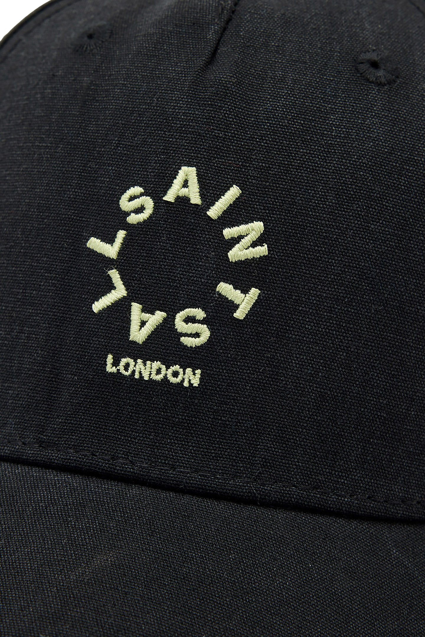 HAVEN BASEBALL CAP BLACK/JADE GREEN 4