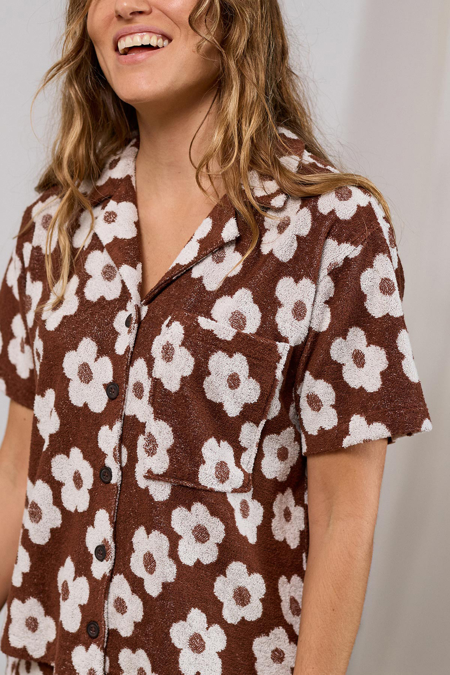 PENNATA SHIRTS CHOCOLATE DAISIES 4