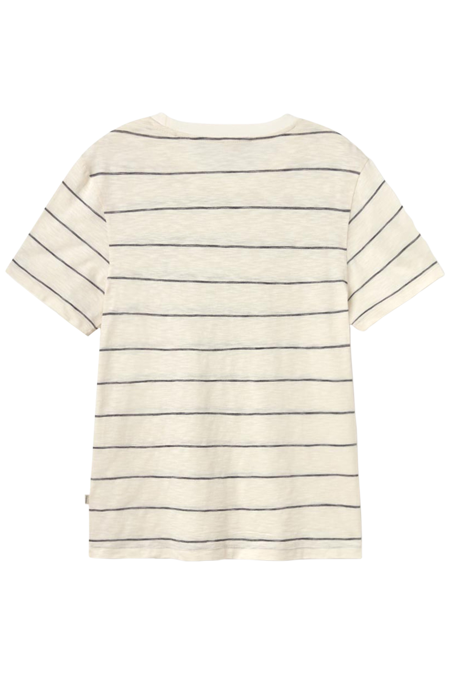 KANEOHE T-SHIRTS OFF WHITE & BLACK STRIPES 3