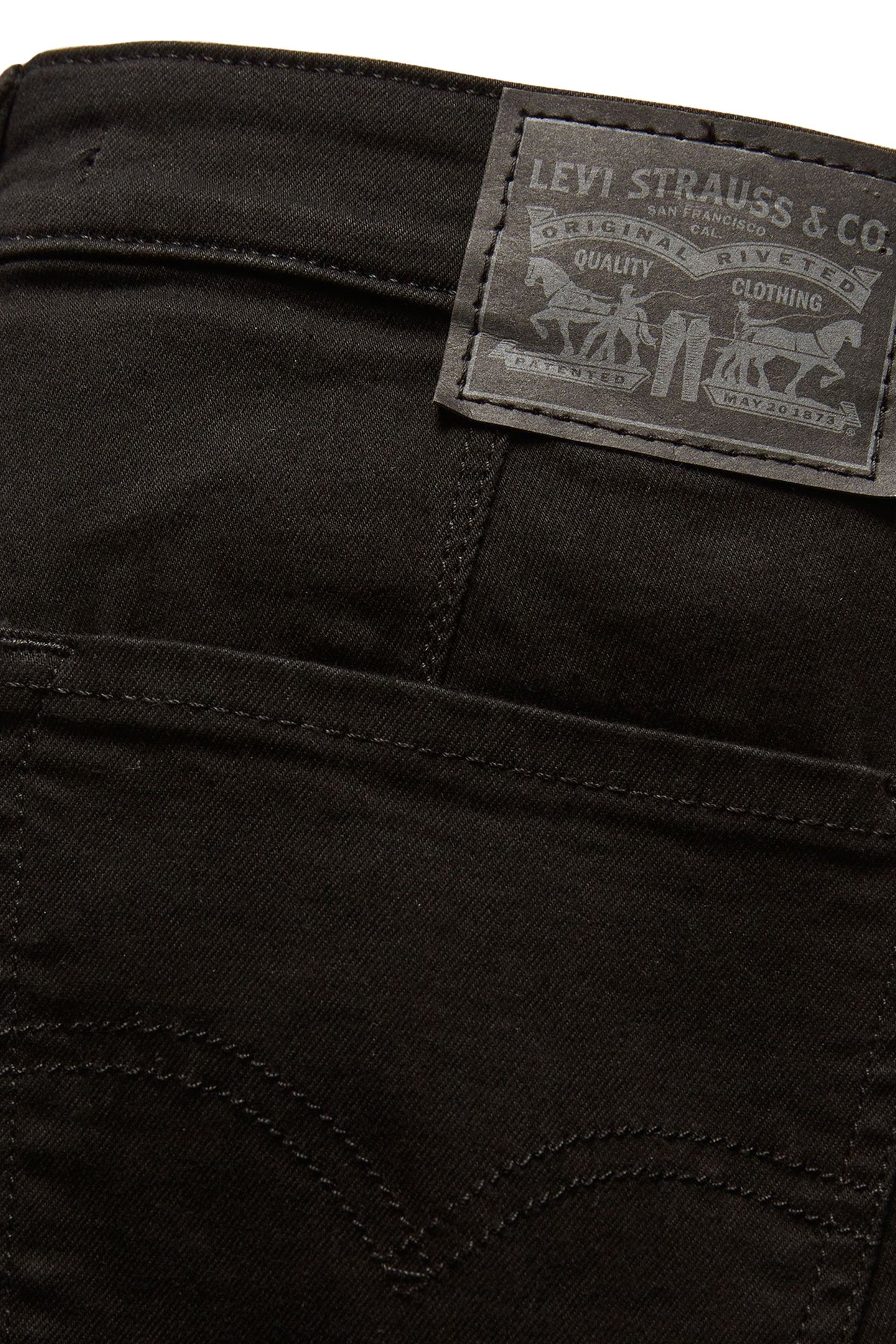 712™ SLIM JEANS BLACK 5