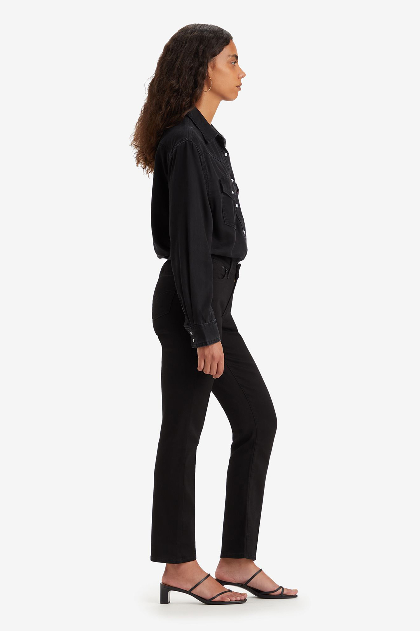 712™ SLIM JEANS BLACK 4