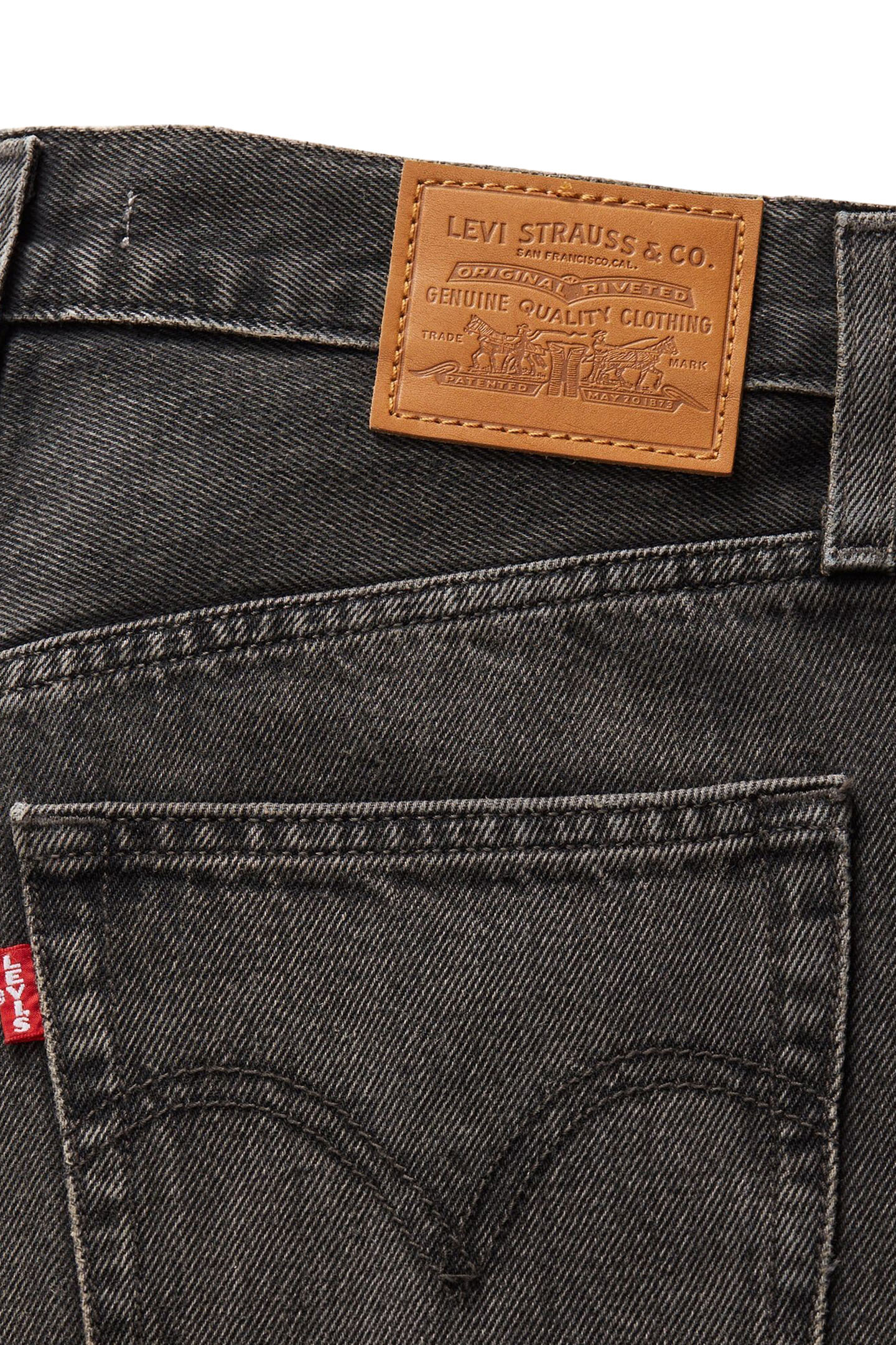 RIBCAGE WIDE LEG JEANS BLACK 9