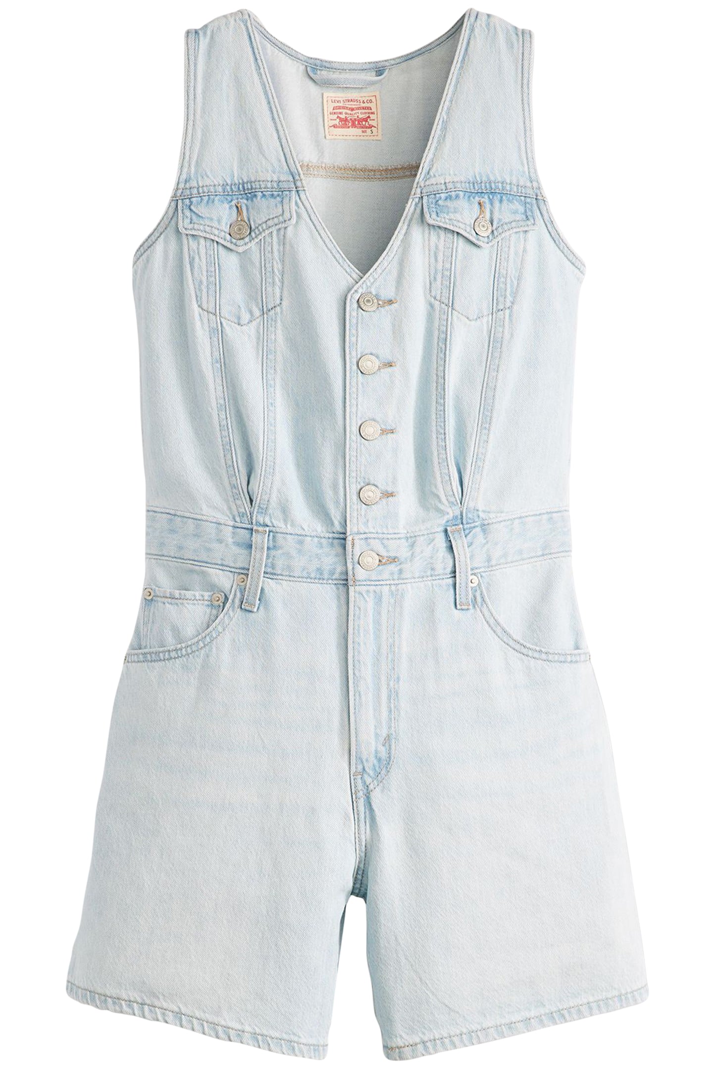 VEST ROMPER MED INDIGO 4