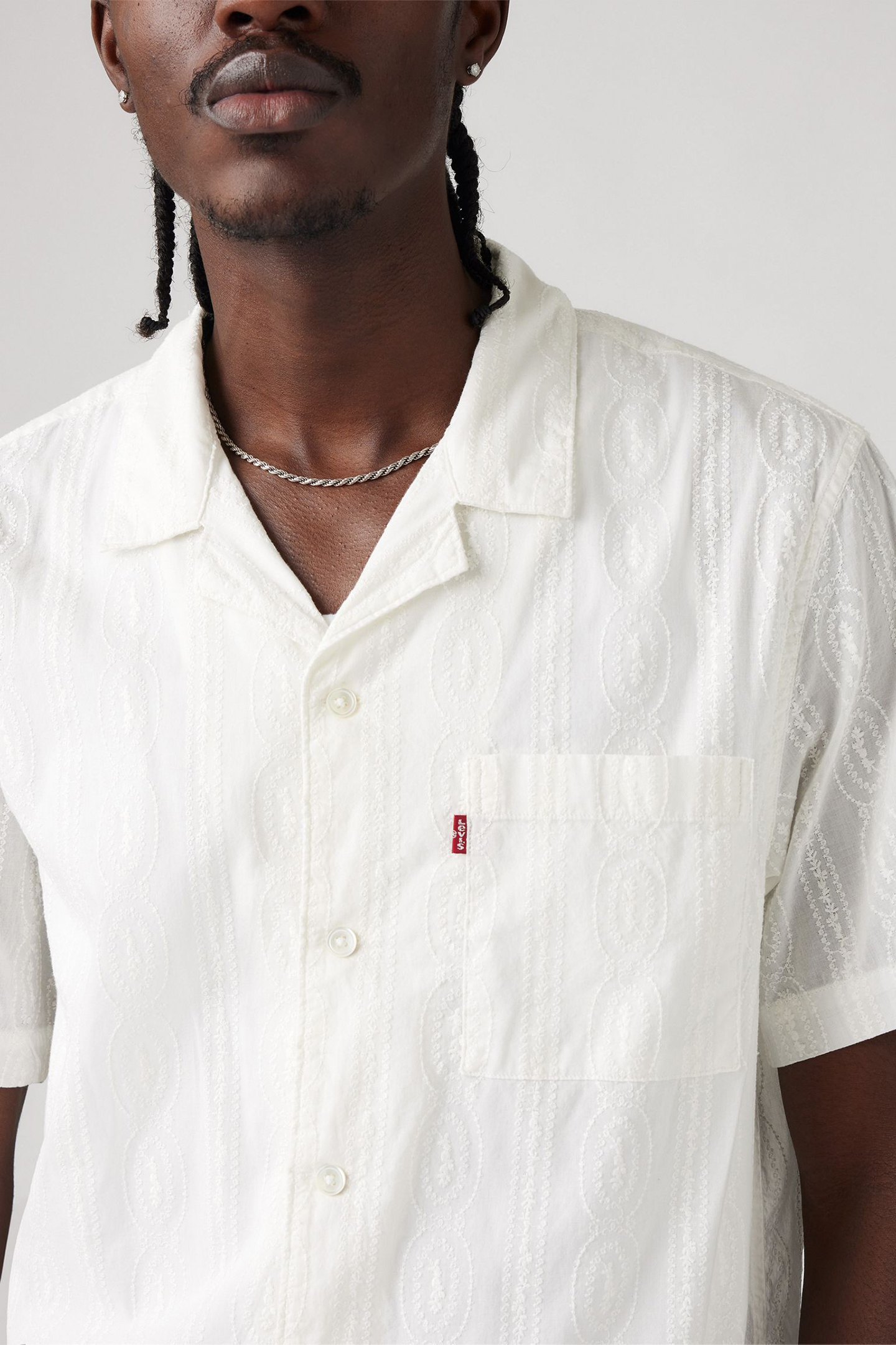 SUNSET CAMP SHIRT WHITE 5