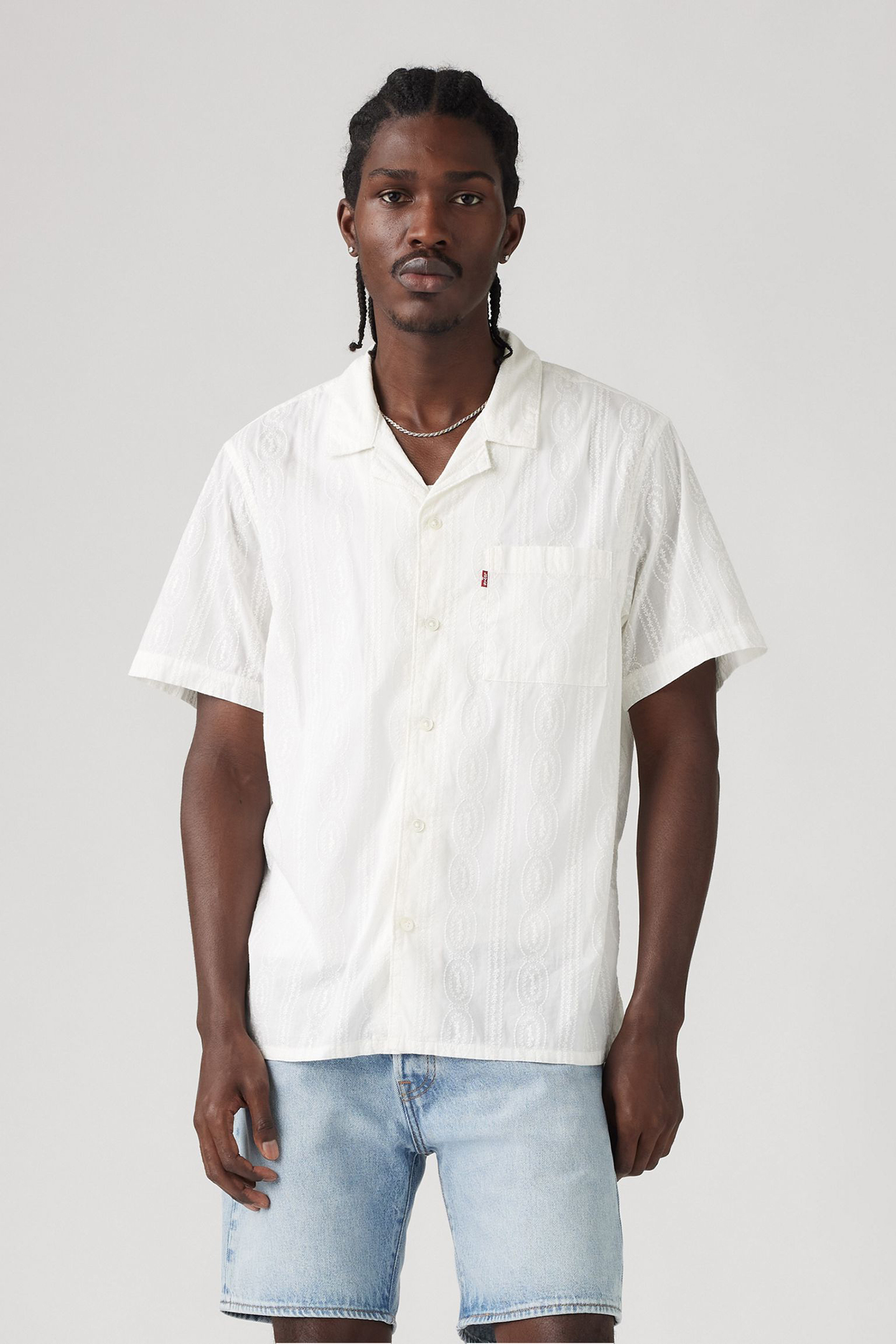 SUNSET CAMP SHIRT WHITE 1