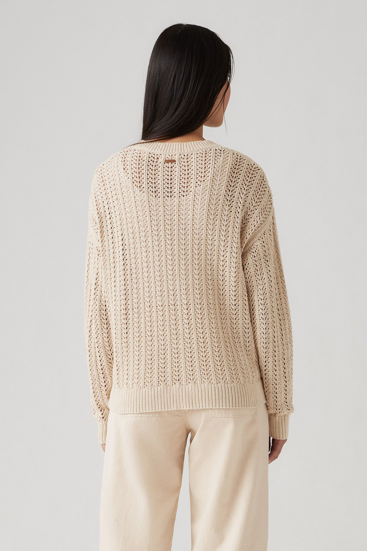 SUNRISE CROCHET SWEATER NEUTRAL 2