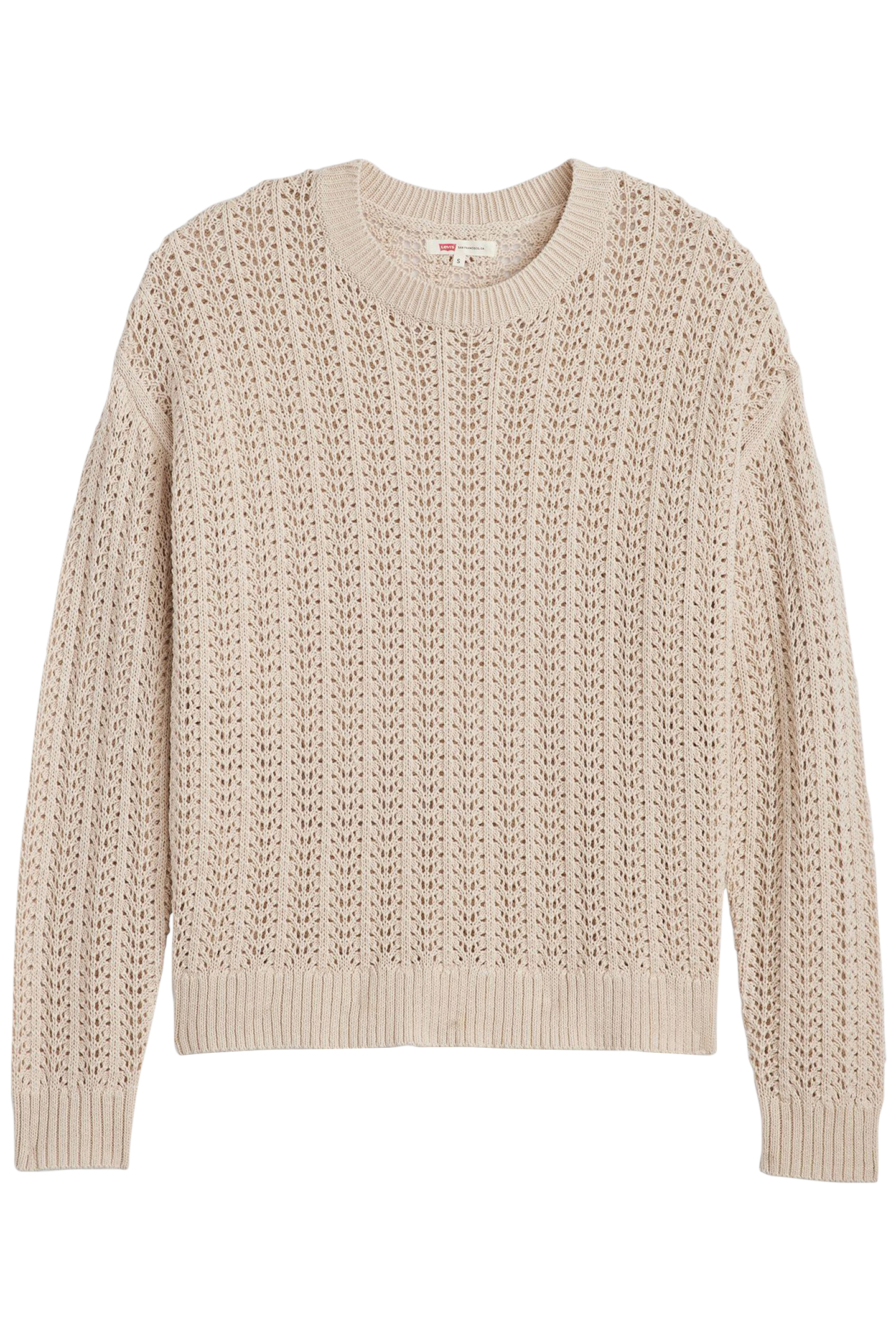 SUNRISE CROCHET SWEATER NEUTRAL 3