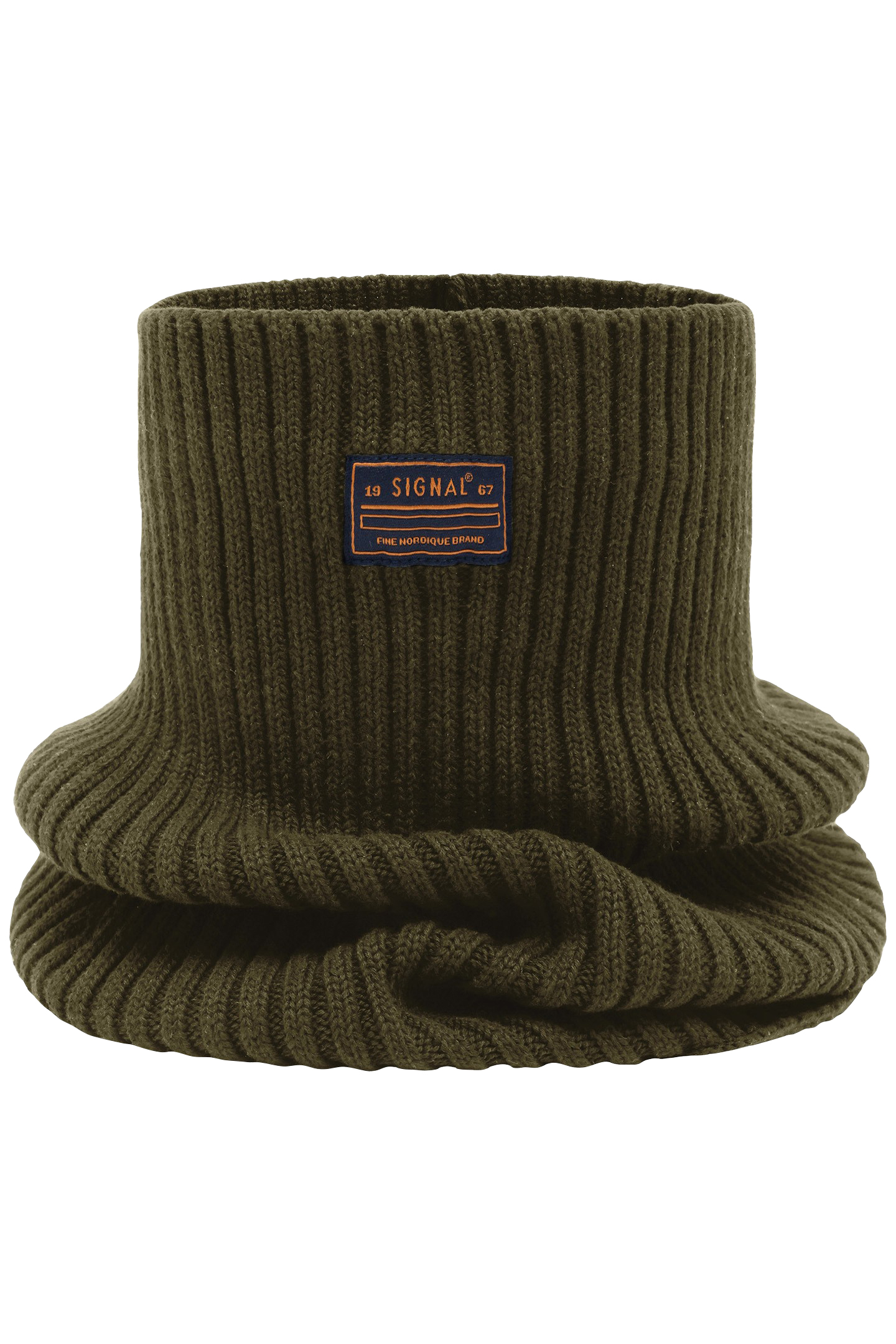 RIB NECK TUBE FULL GREEN 1