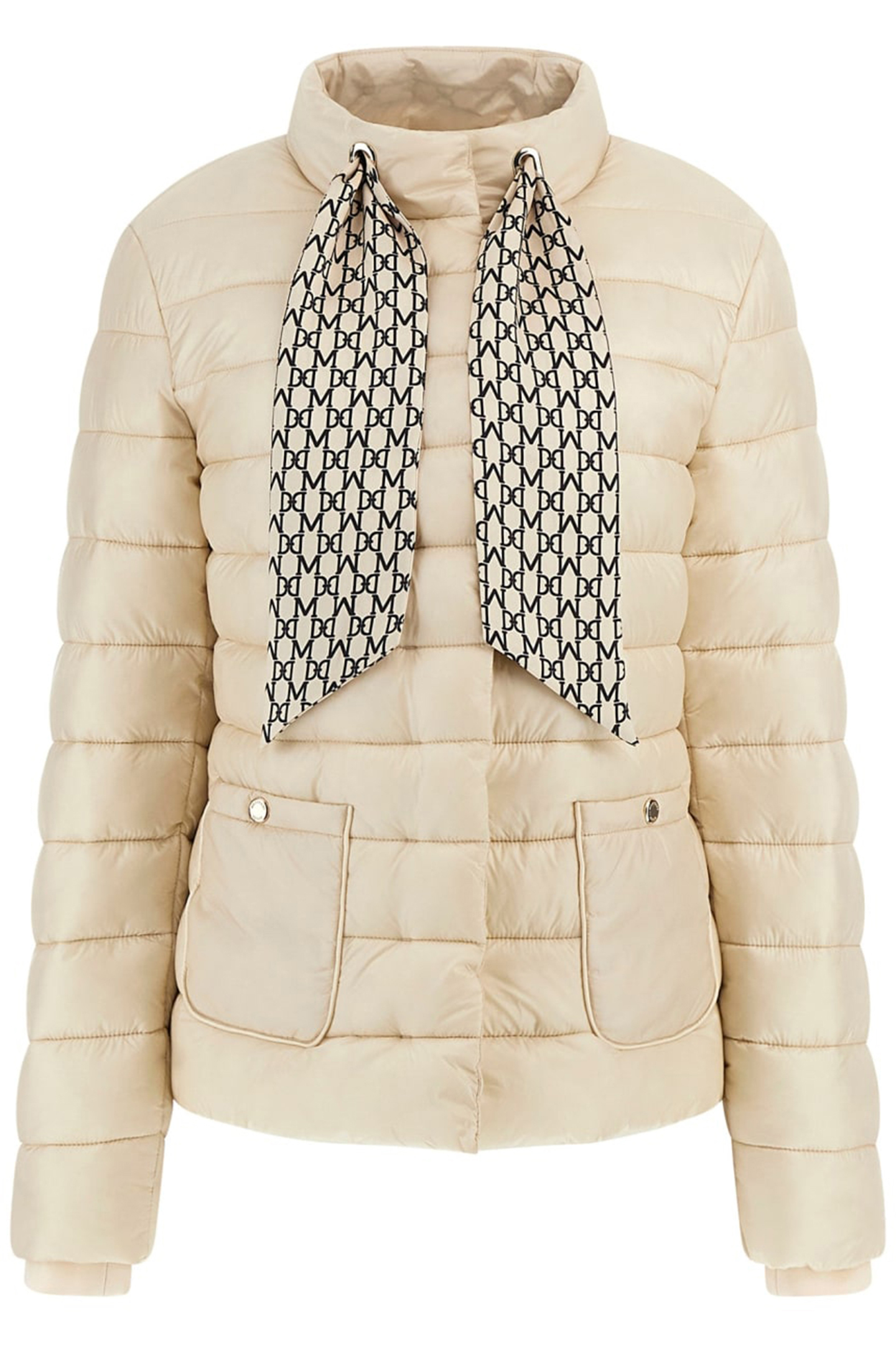 AVERY PADDED SCARF J EGGSHELL ECRU MULTI 1