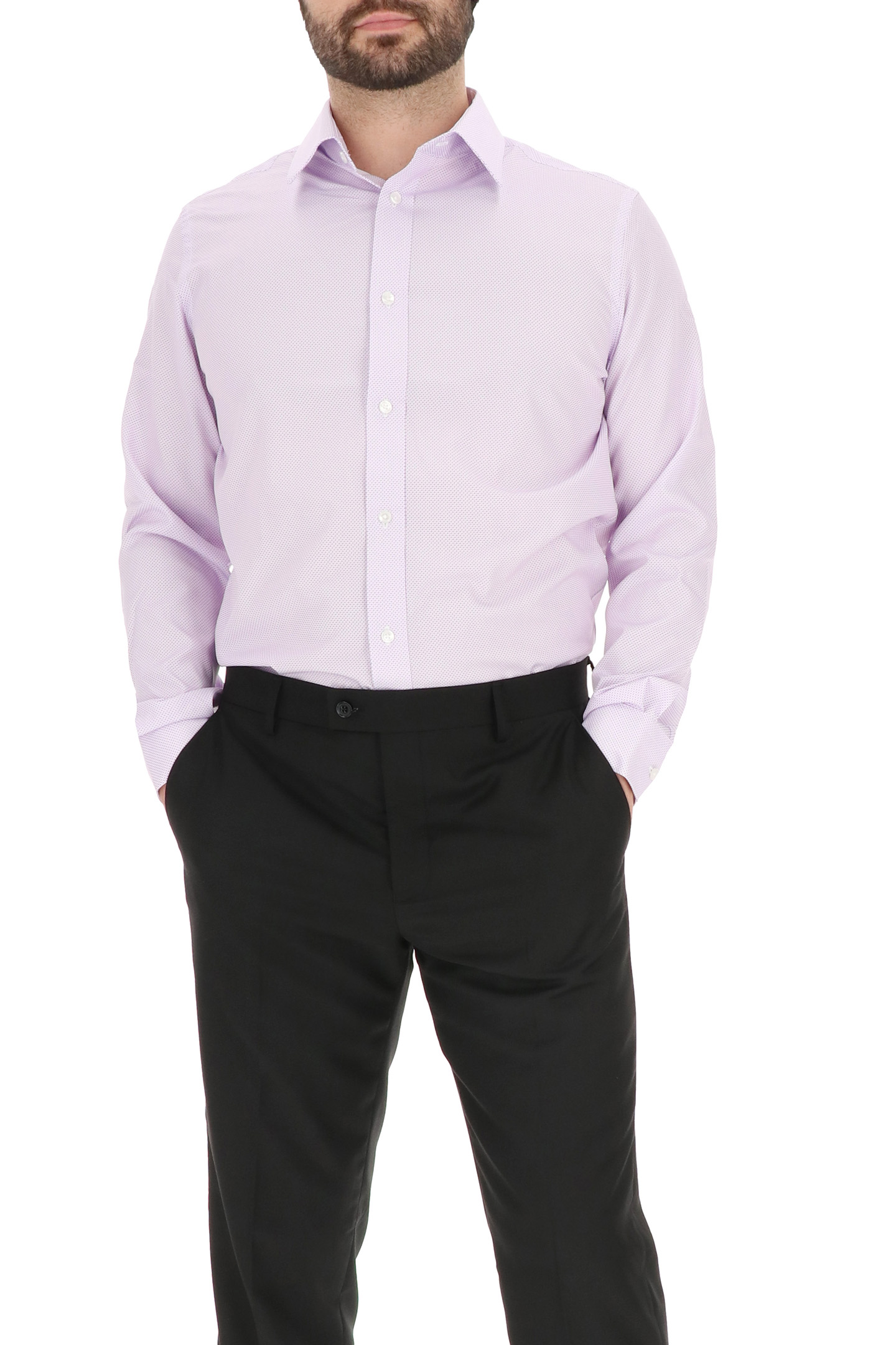 4 WAY STRETCHDRESS SHIRT LAVENDER 4