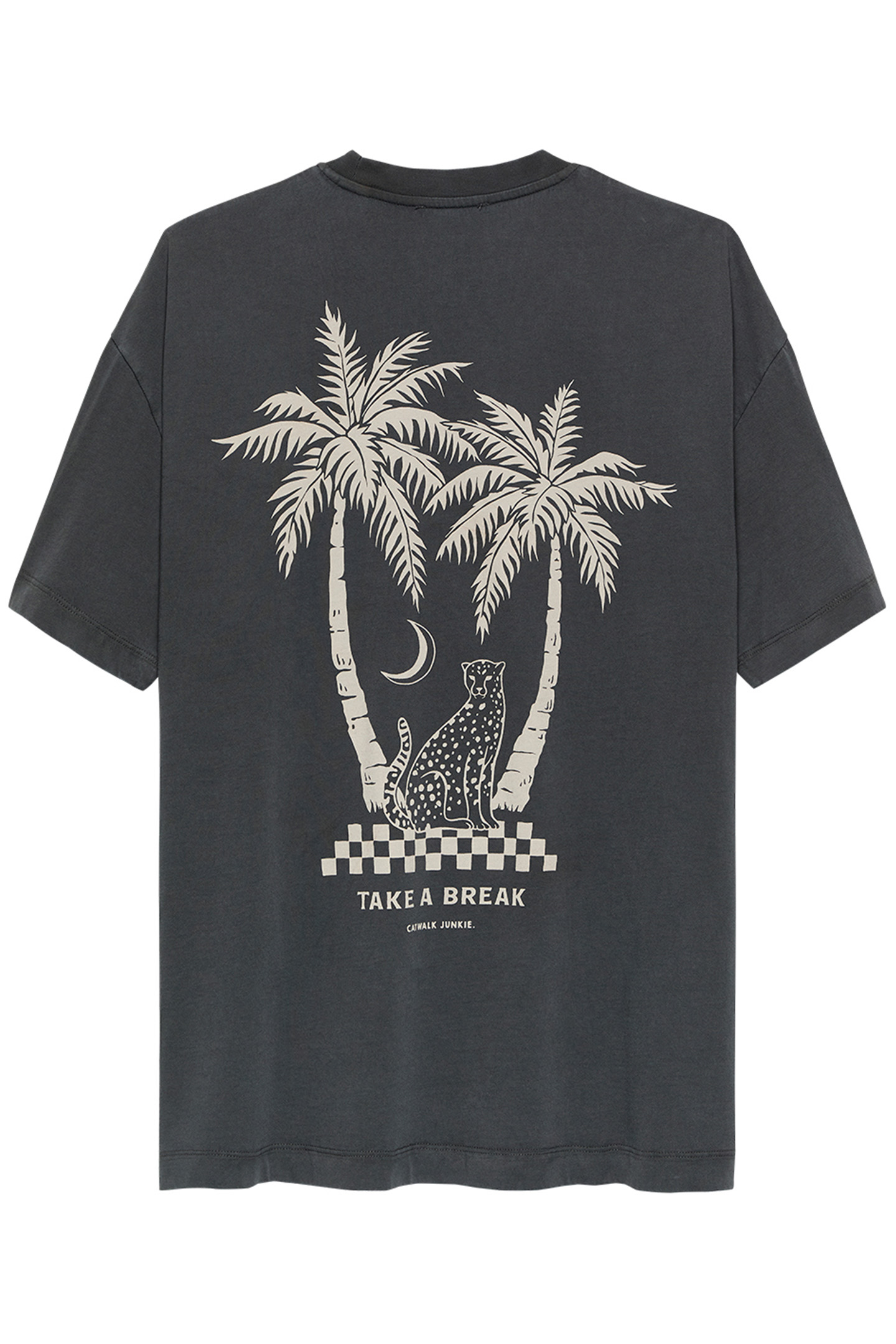 OVERSIZED GRAPHIC TSHIRT CARBON 5