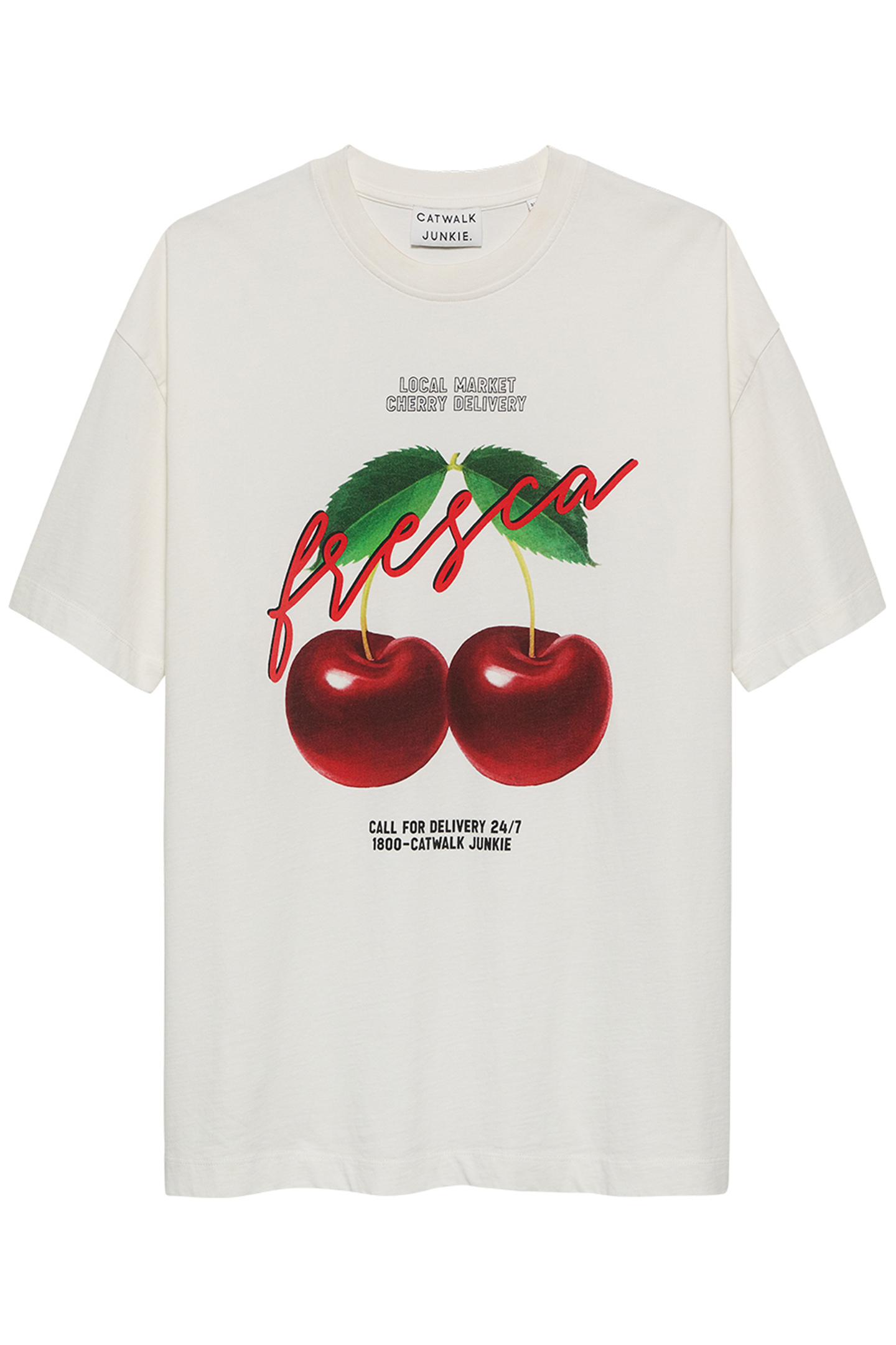 OVERSIZED GRAPHIC TSHIRT OFF WHITE 4