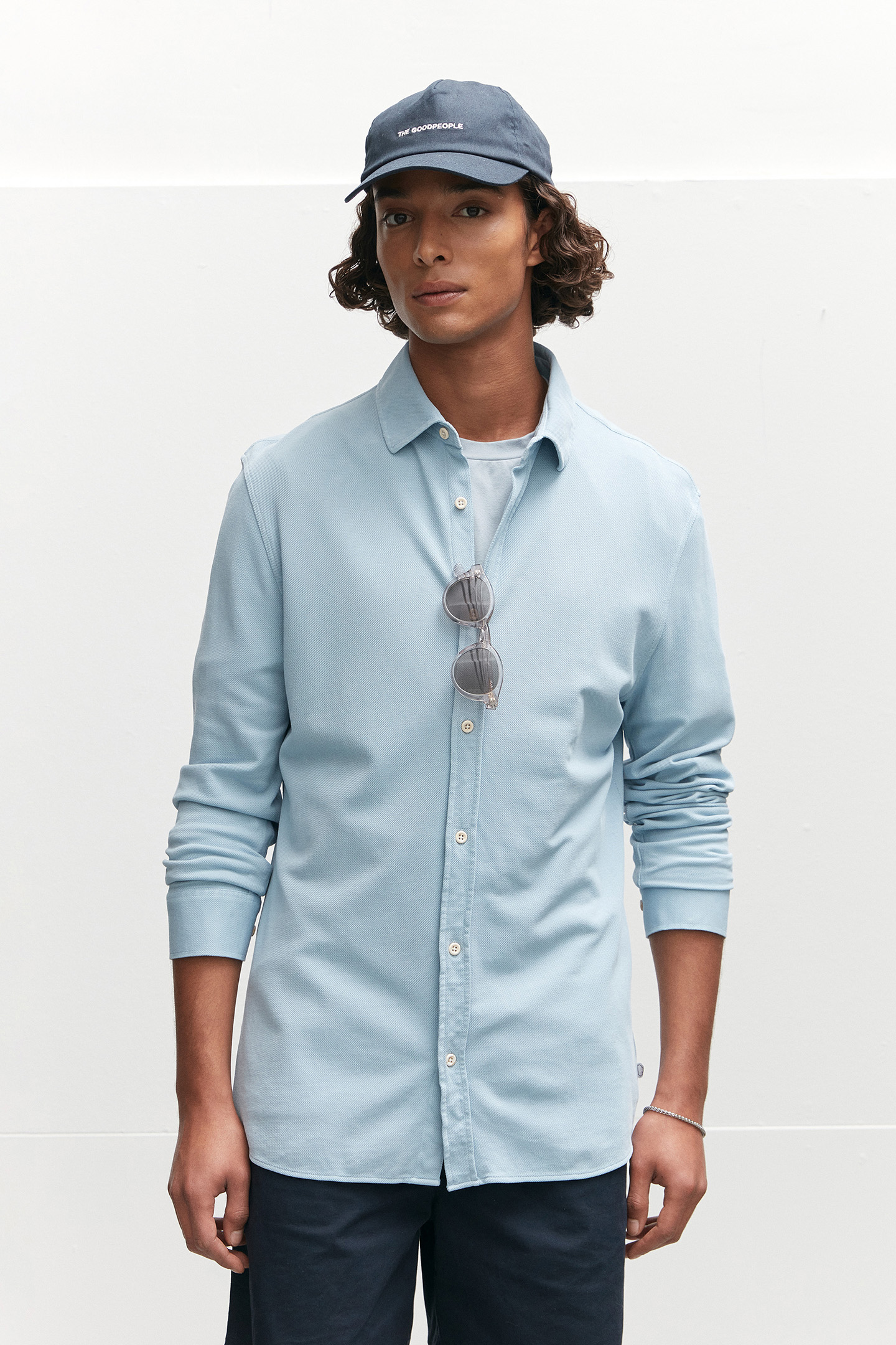 STRONG SHIRTS MID BLUE 1