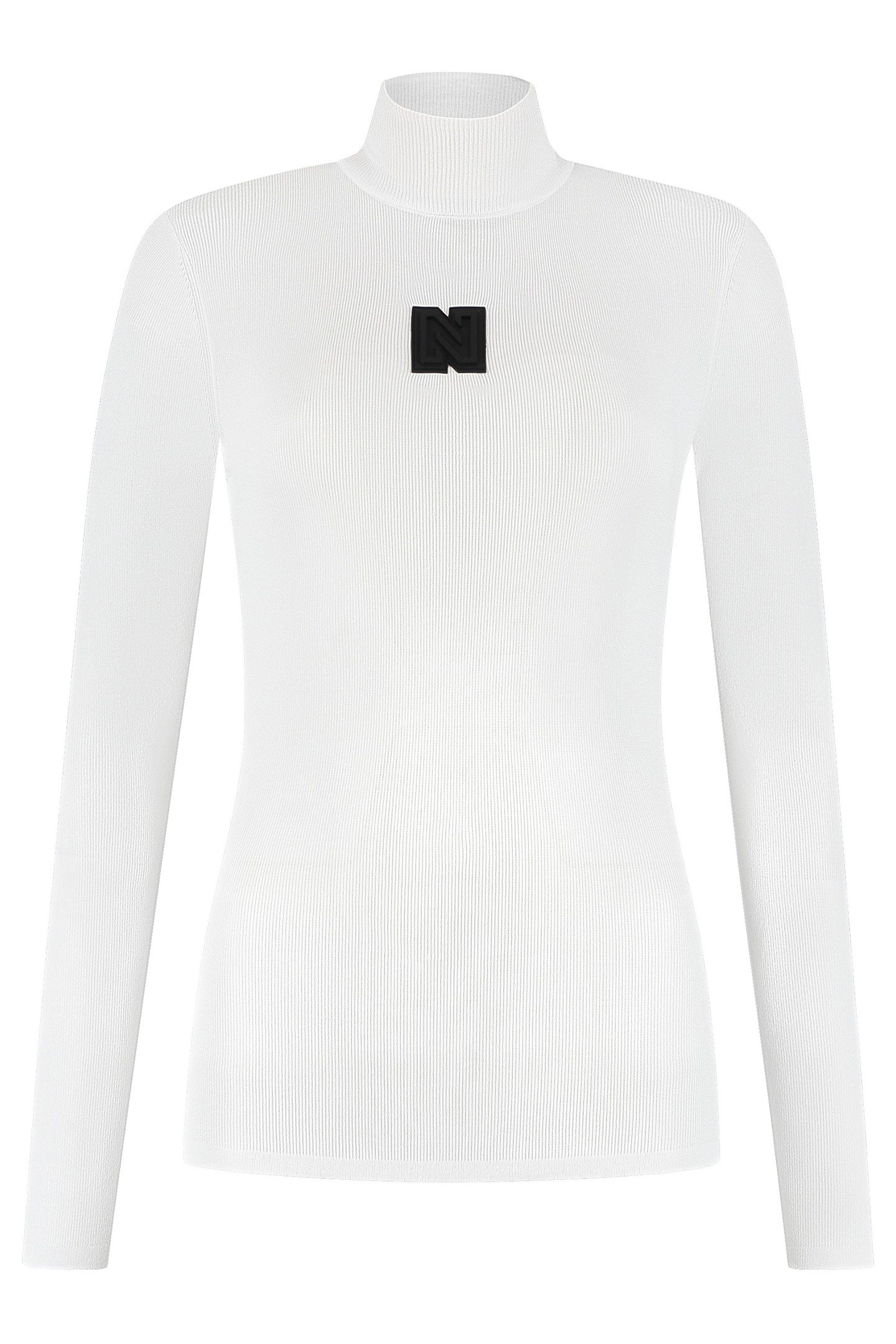 JOLIE SKI TURTLE NECK BRIGHT WHITE by NIKKIE