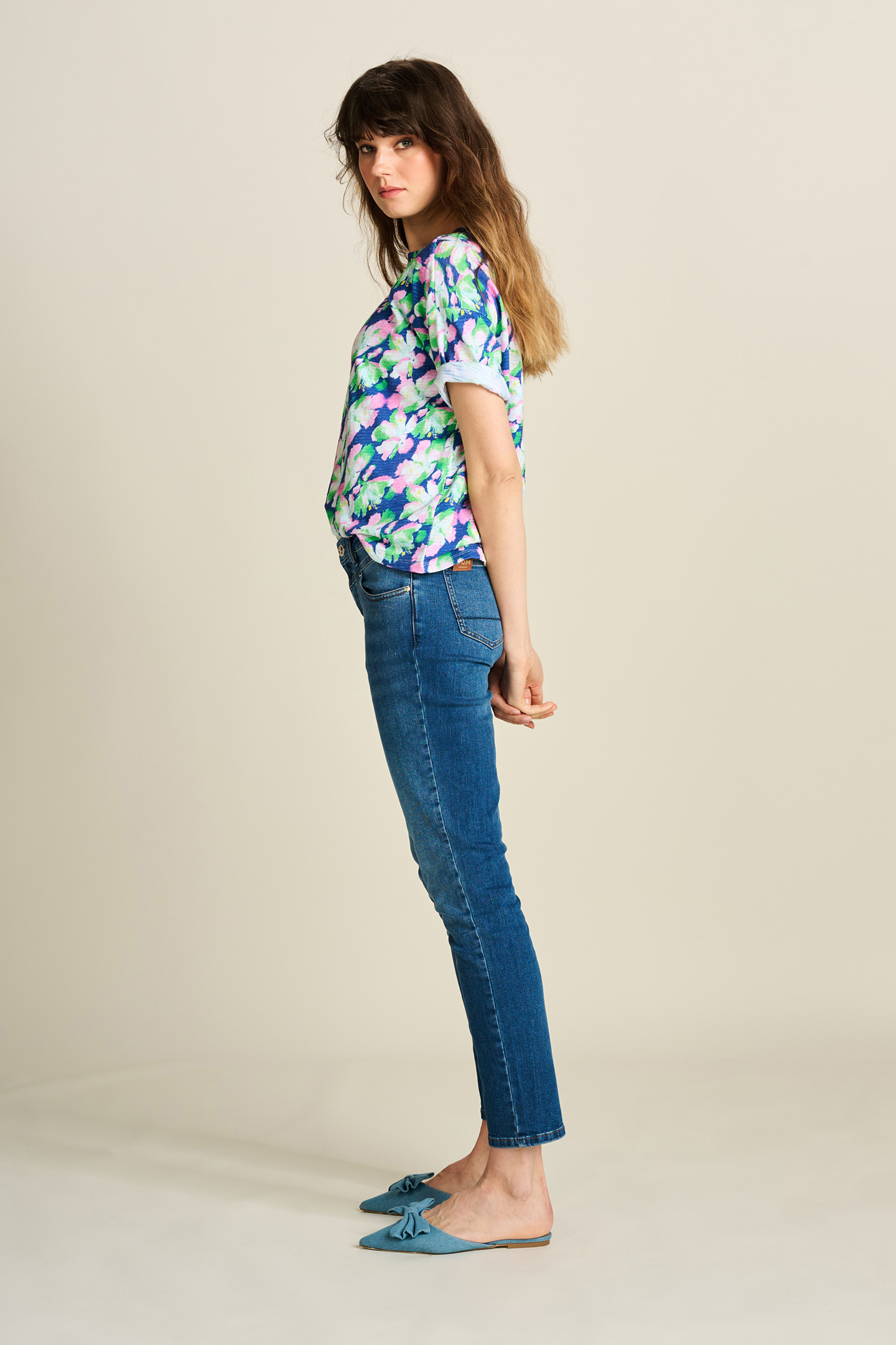 JEANS - ELIZE SLIM DARK BLUE 7