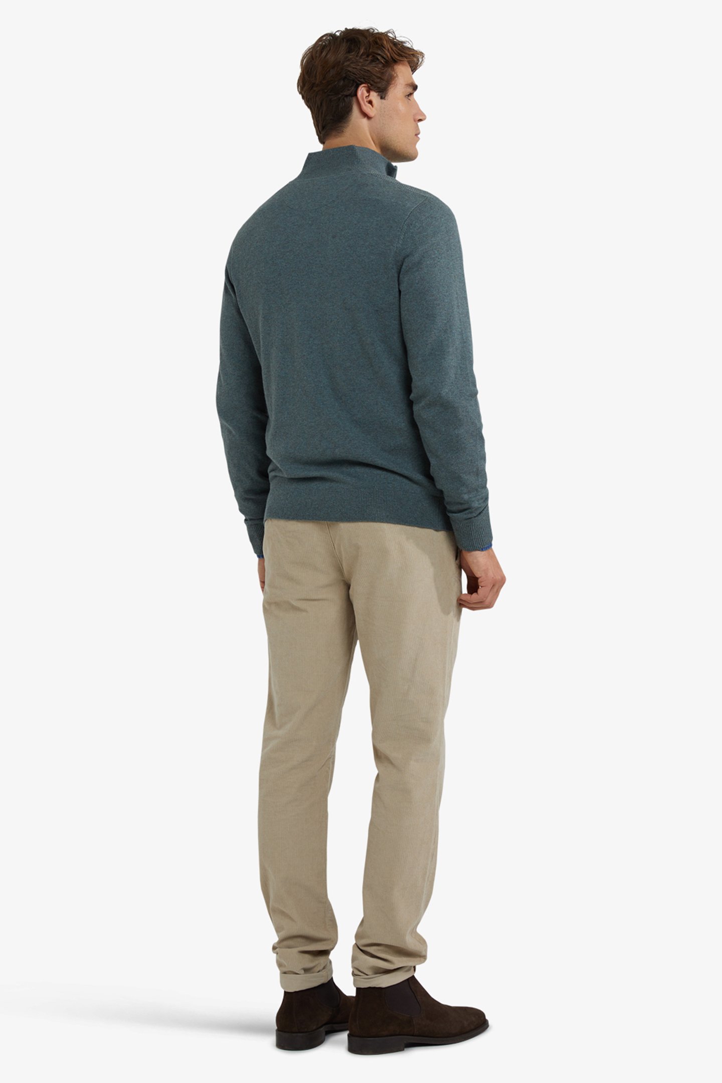 ZIP THRU CARDIGAN WINTER SAGE 3