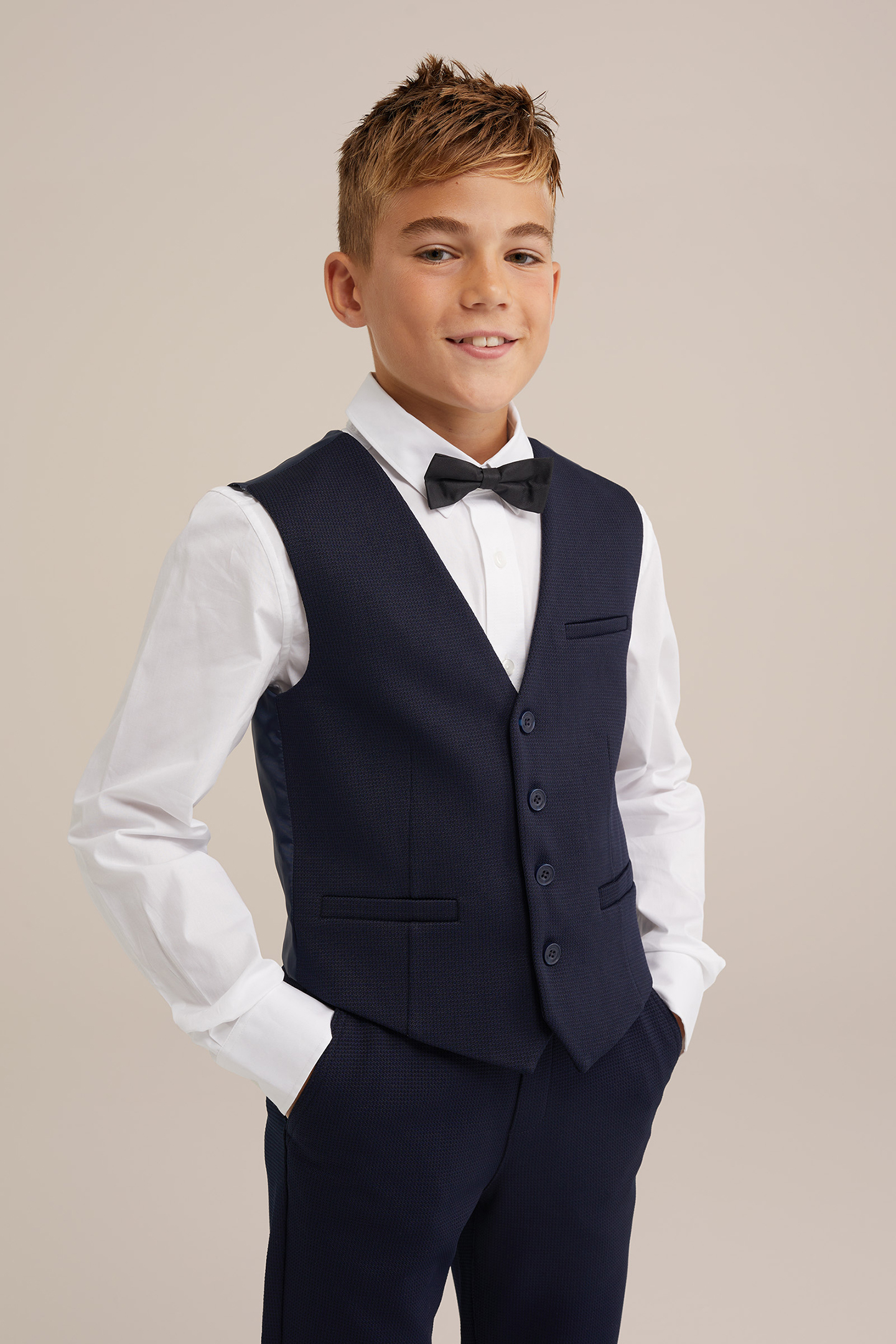 WAISTCOAT DARK BLUE 1