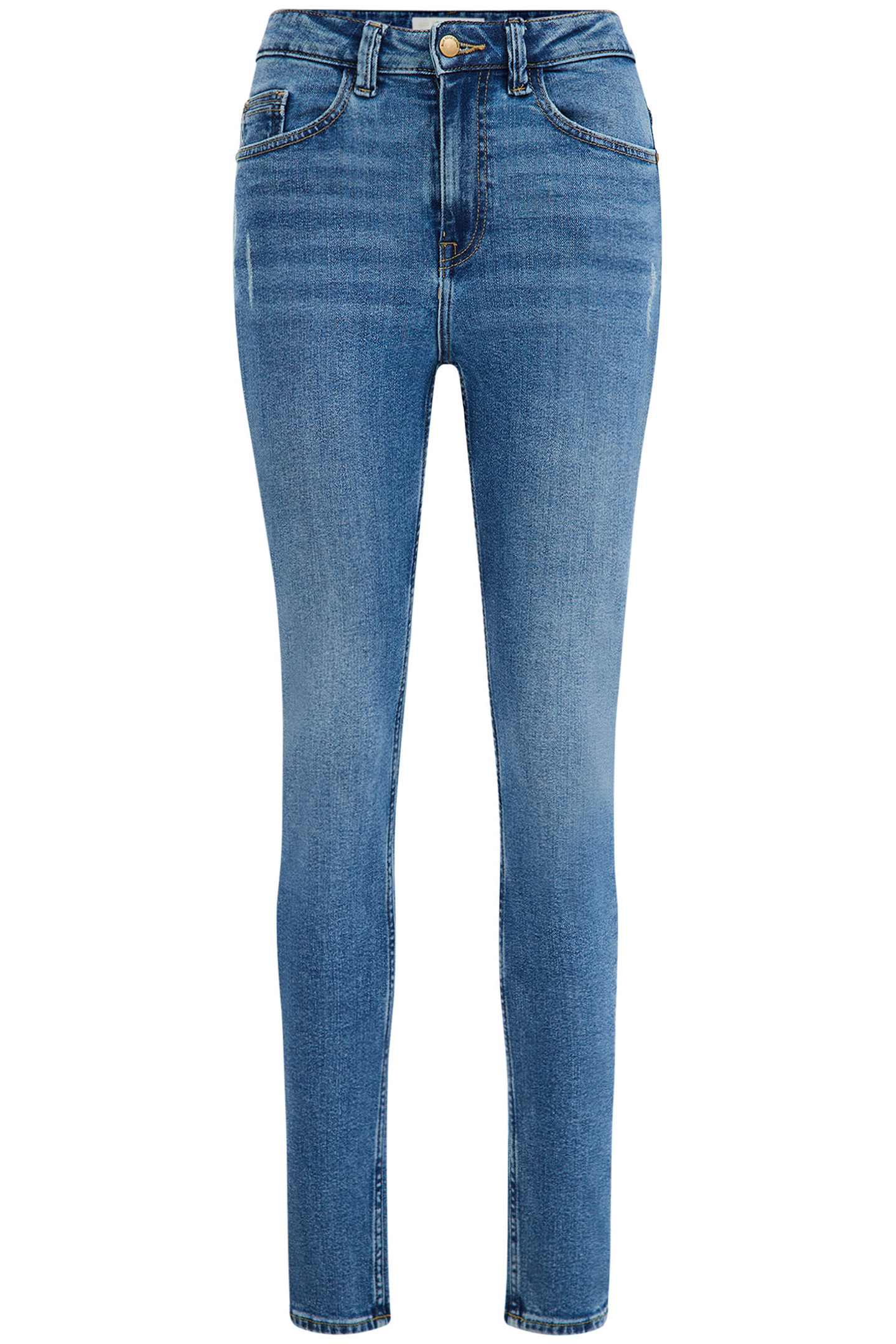 5-POCKET HIGH WAIST BLUE 4