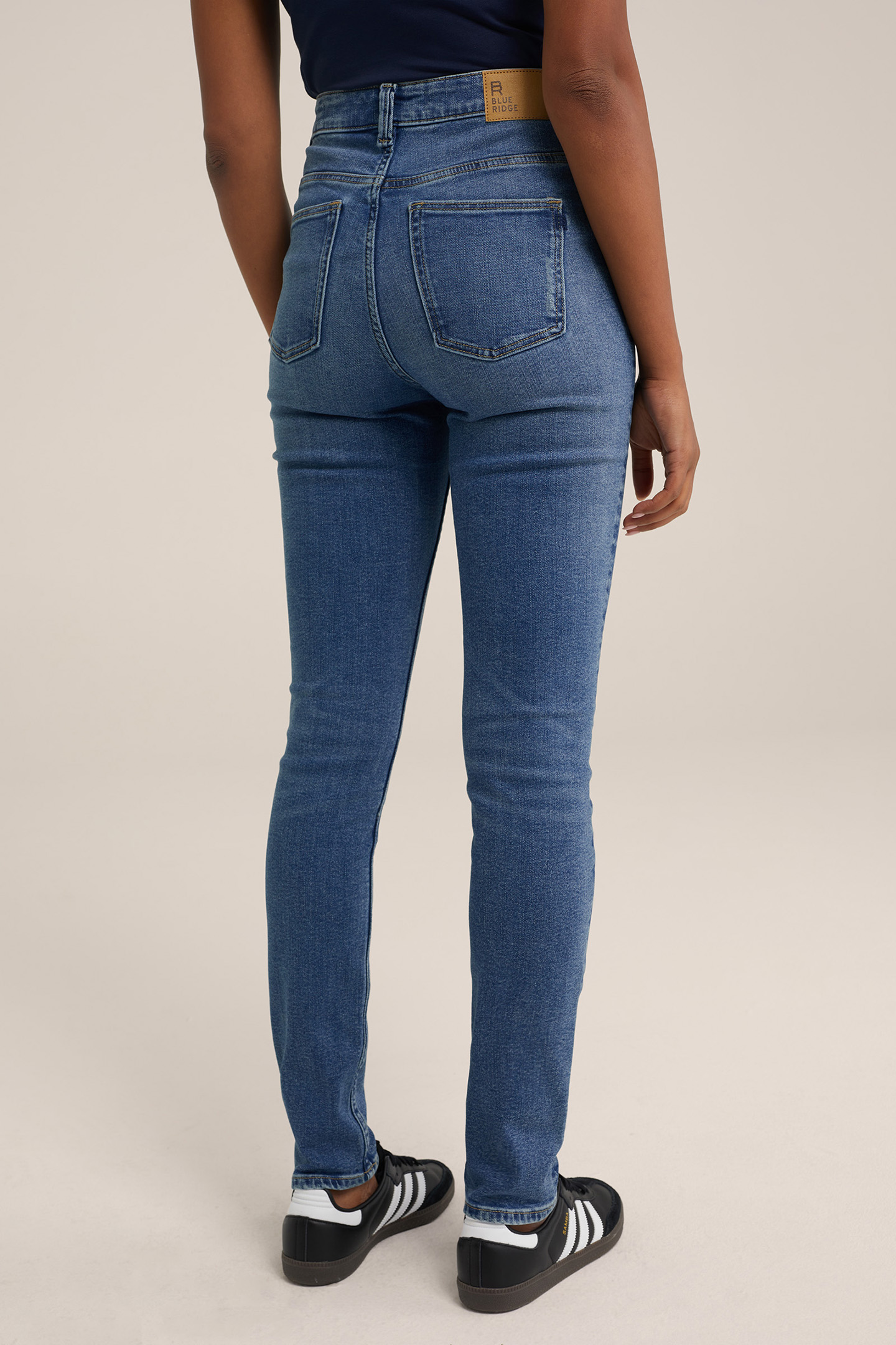 5-POCKET HIGH WAIST BLUE 2