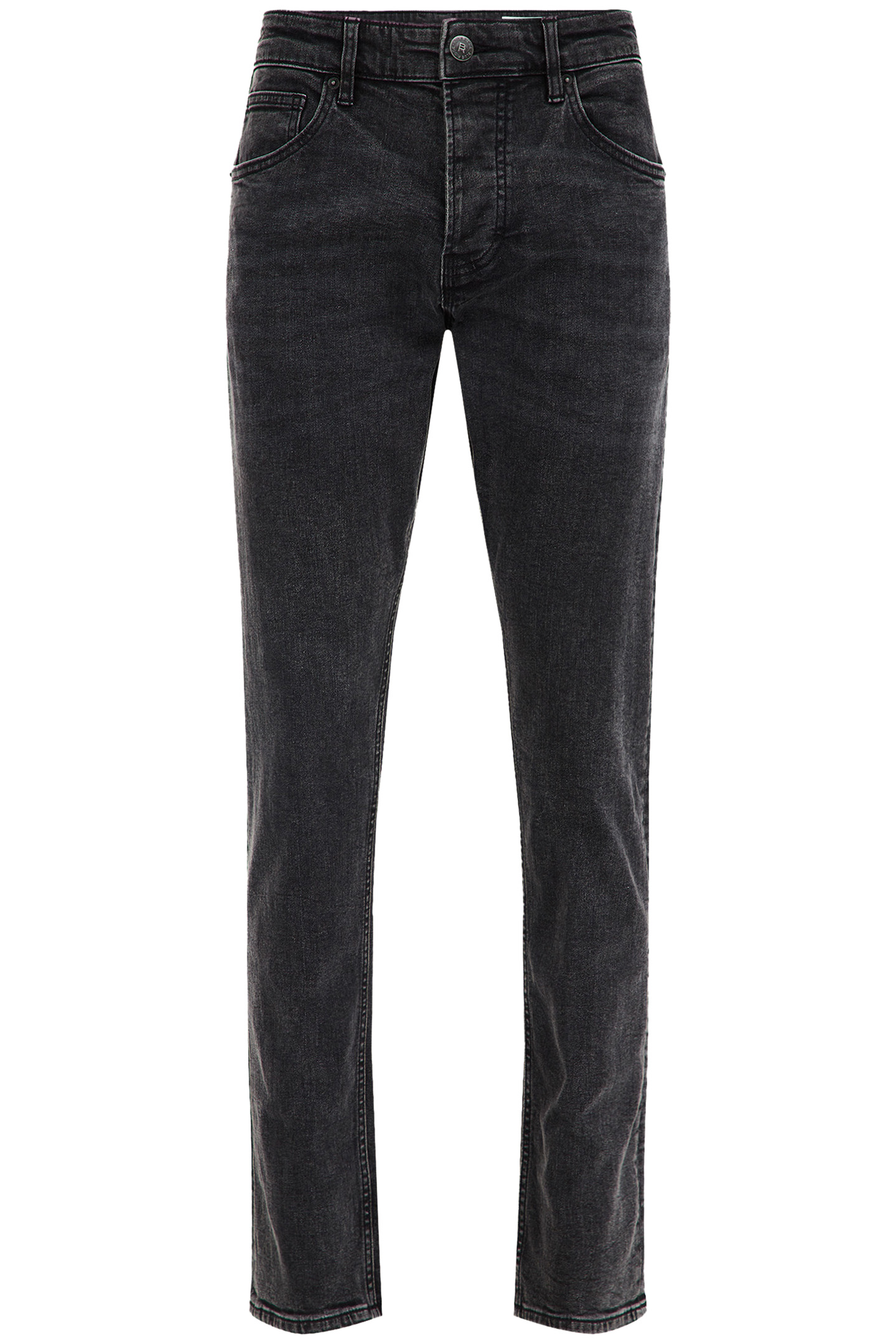 5-POCKET MID WAIST DARK GREY 4