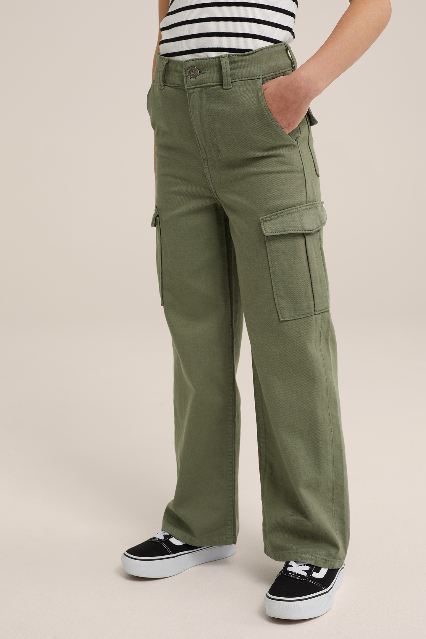 CARGO PANTS ARMY GREEN 1