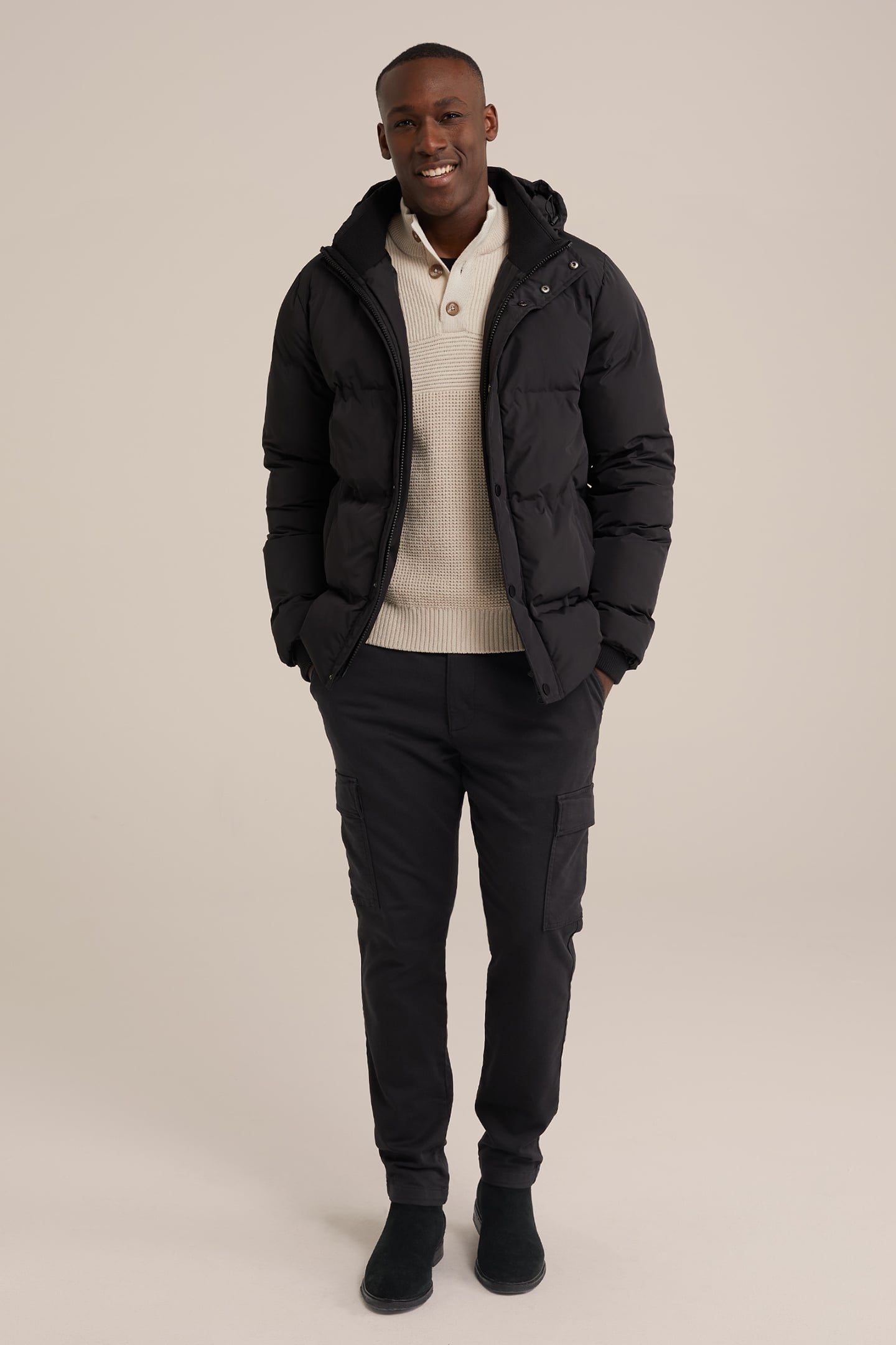 JACKET NORMAL LENGTH BLACK 3