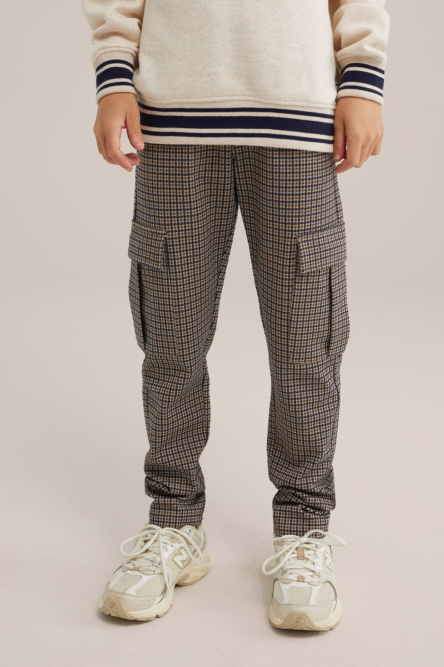 CARGO PANTS DARK BROWN 1