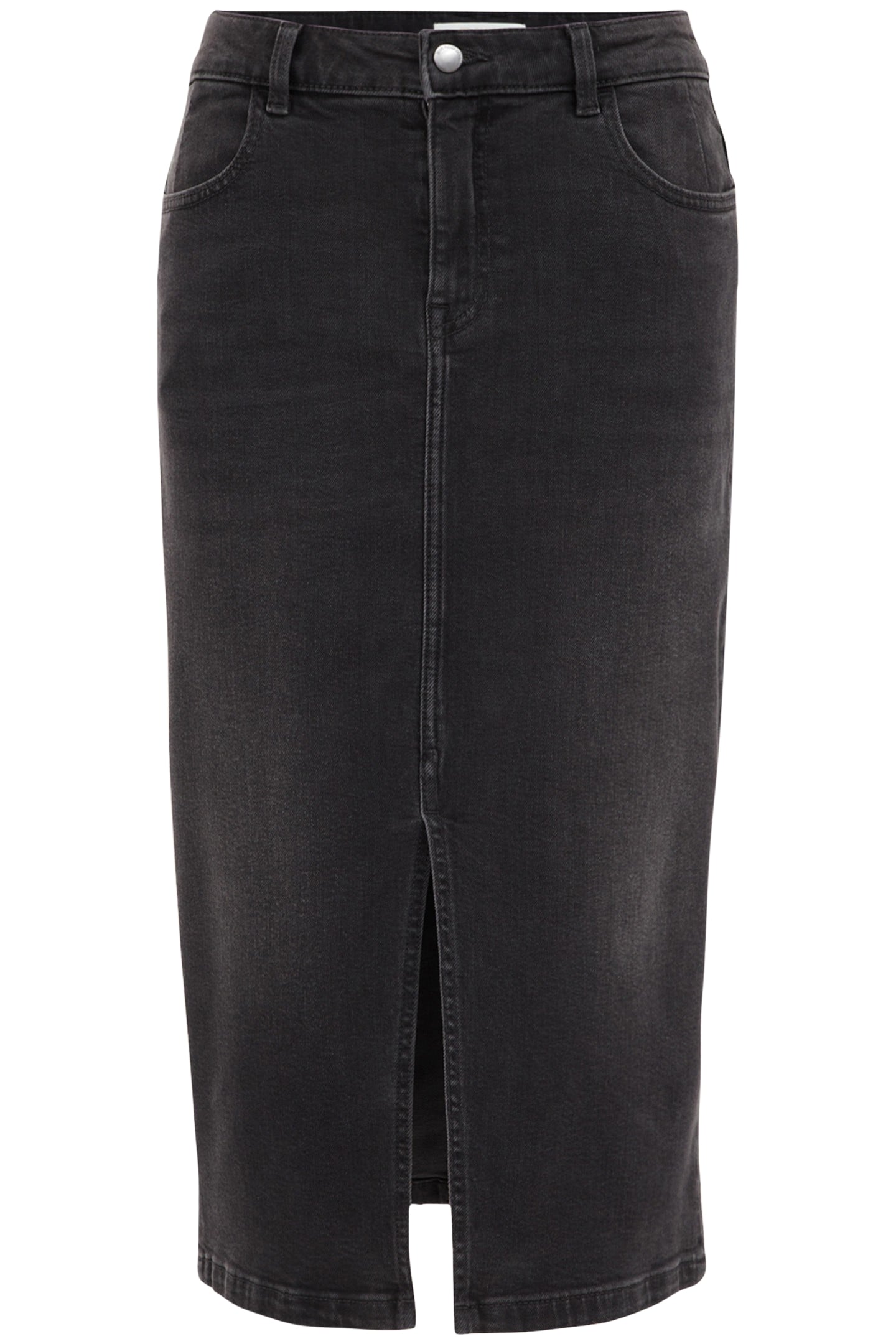 SKIRT MEDIUM LENGTH DARK GREY 4