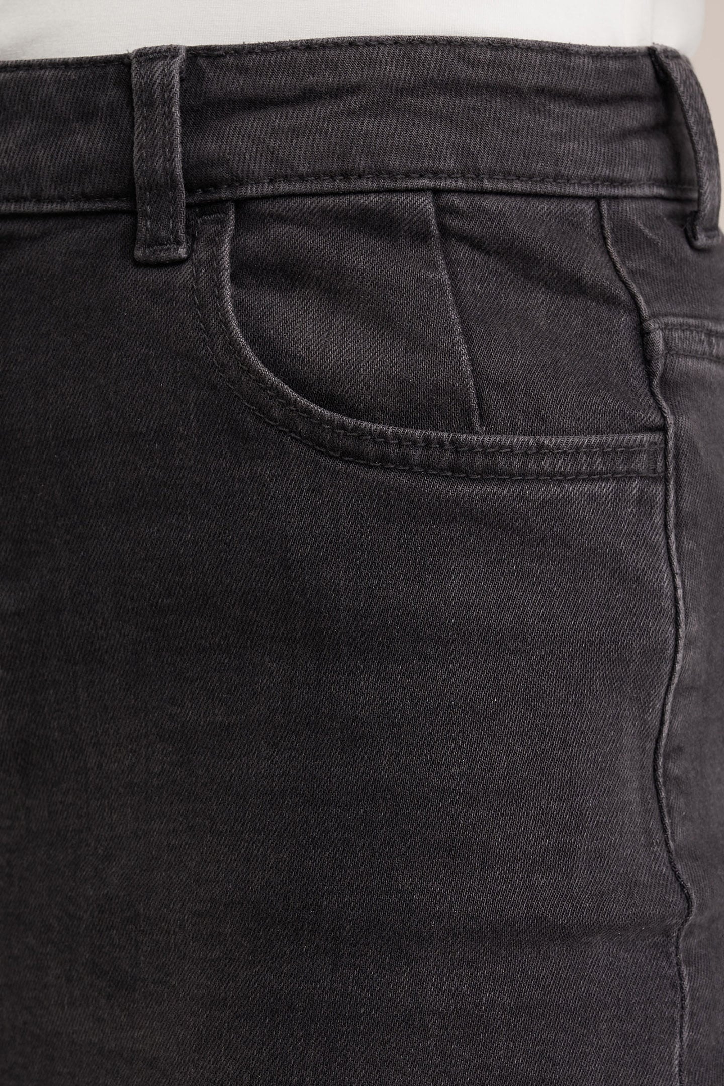 SKIRT MEDIUM LENGTH DARK GREY 5