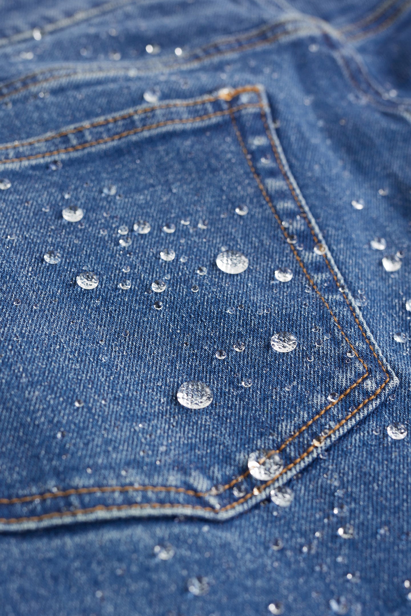 5-POCKET MID WAIST DARK BLUE 6