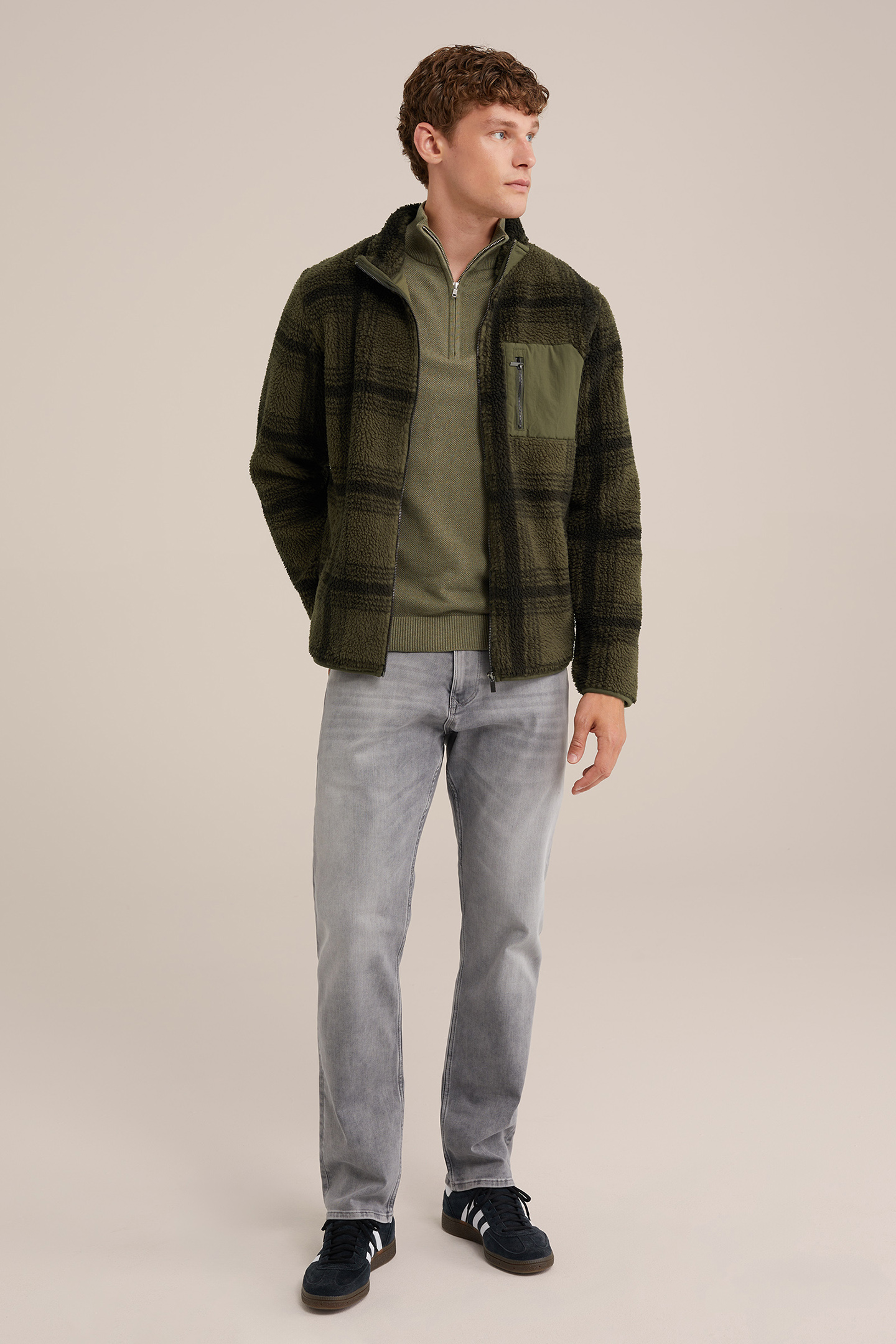 VEST MET RITS DARK GREEN 3